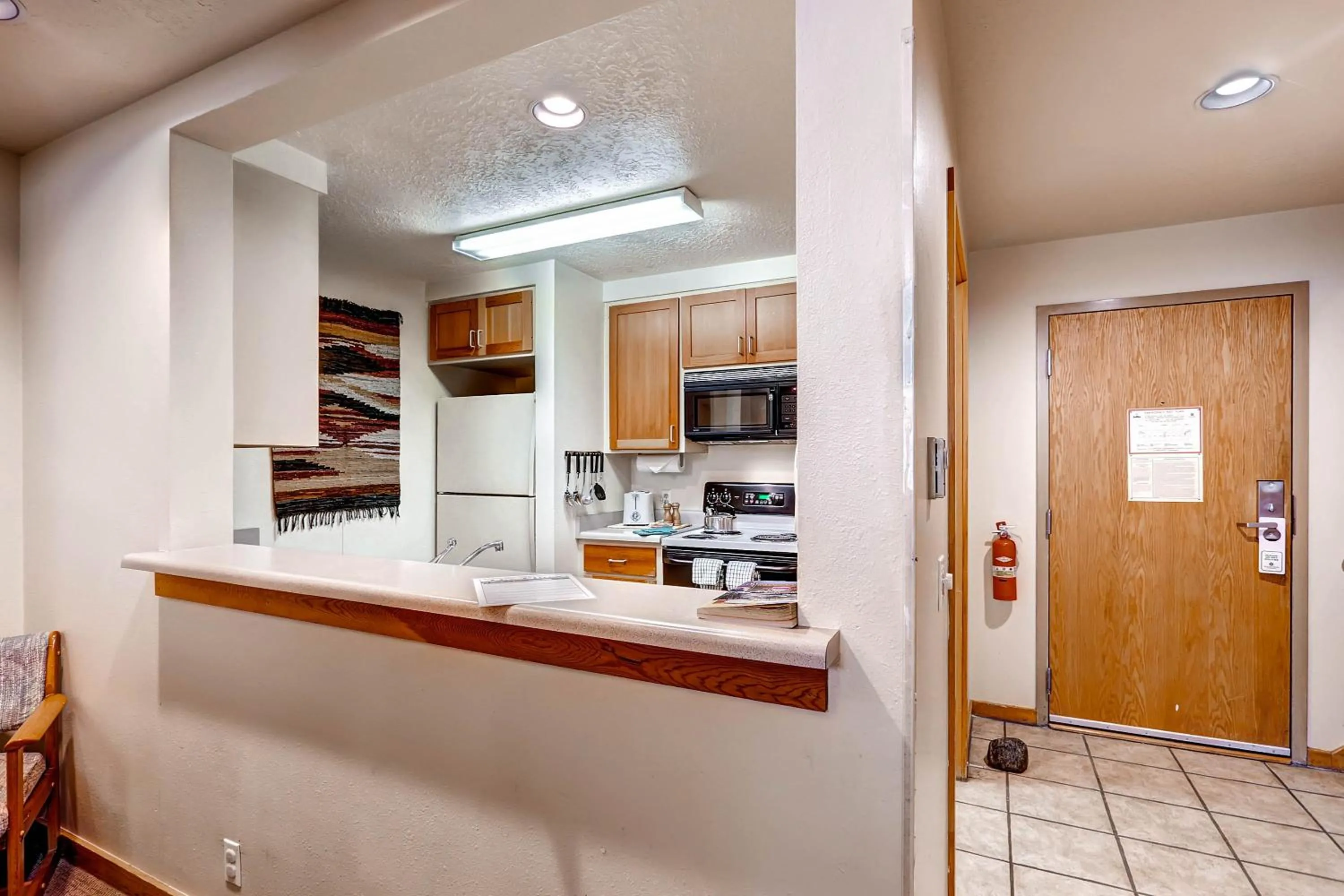 Kitchen or kitchenette in Evergreen Condominiums by Keystone Resort