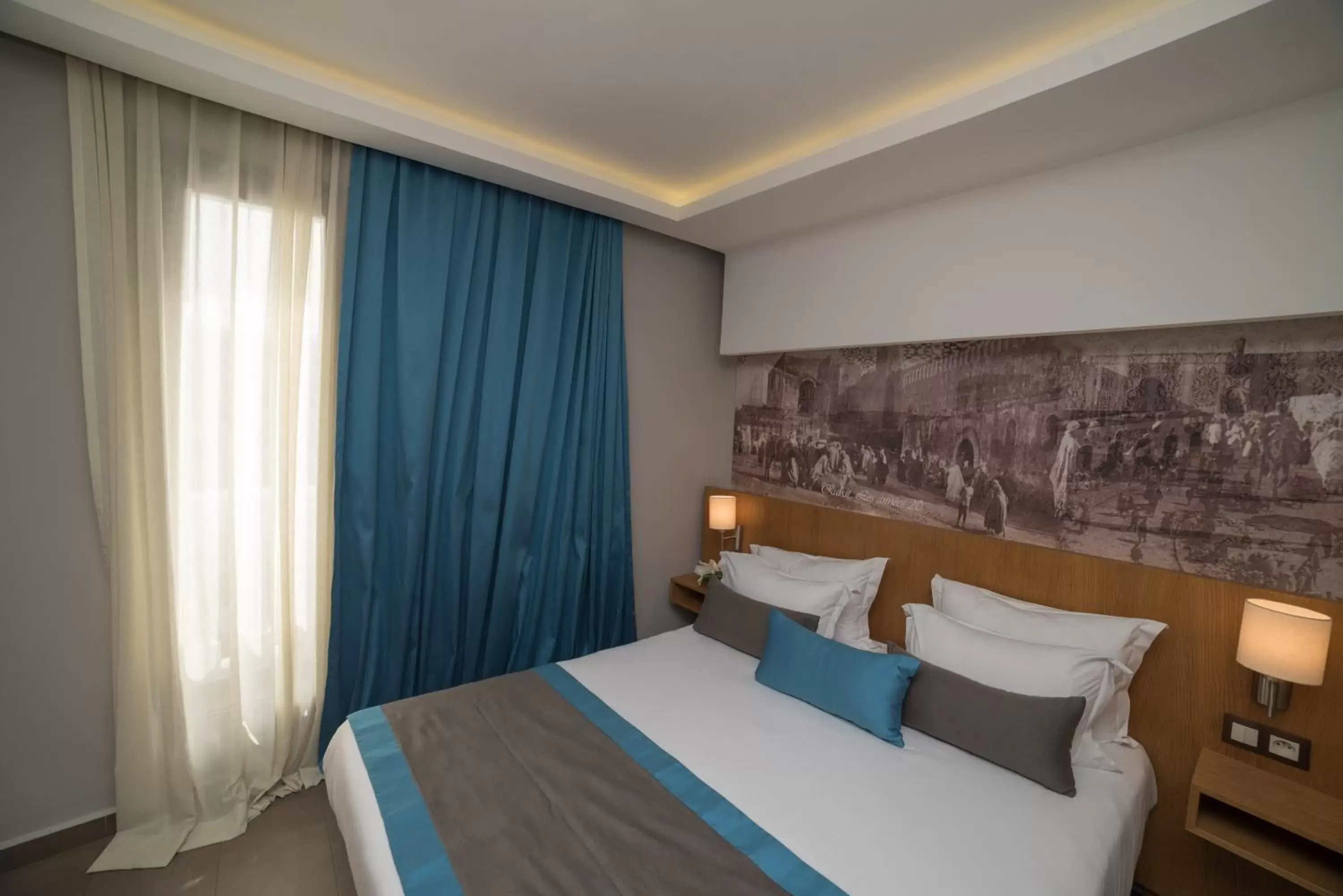 Bed in ONOMO Hotel Rabat Terminus