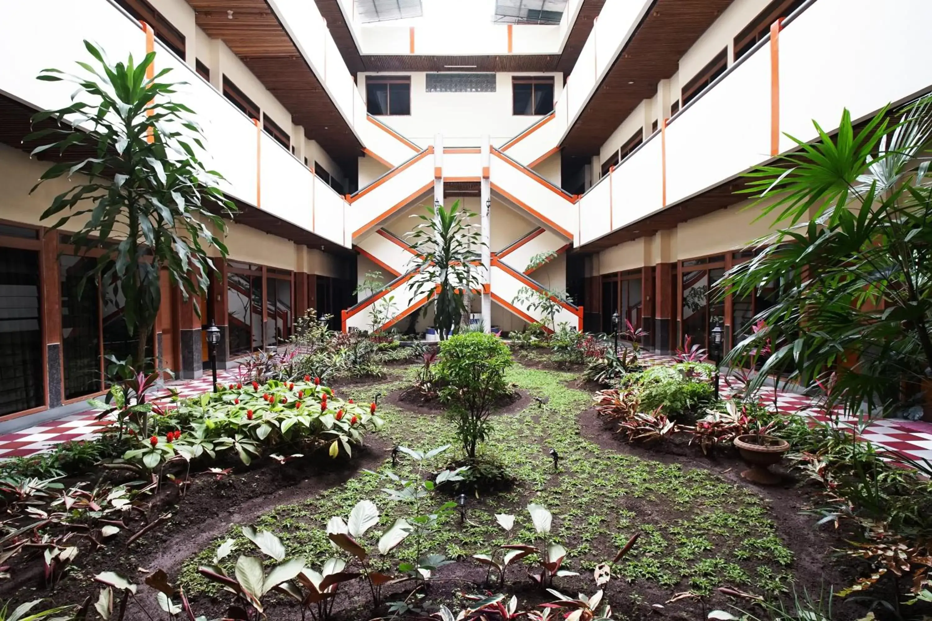 Garden in Hotel Bandung Permai
