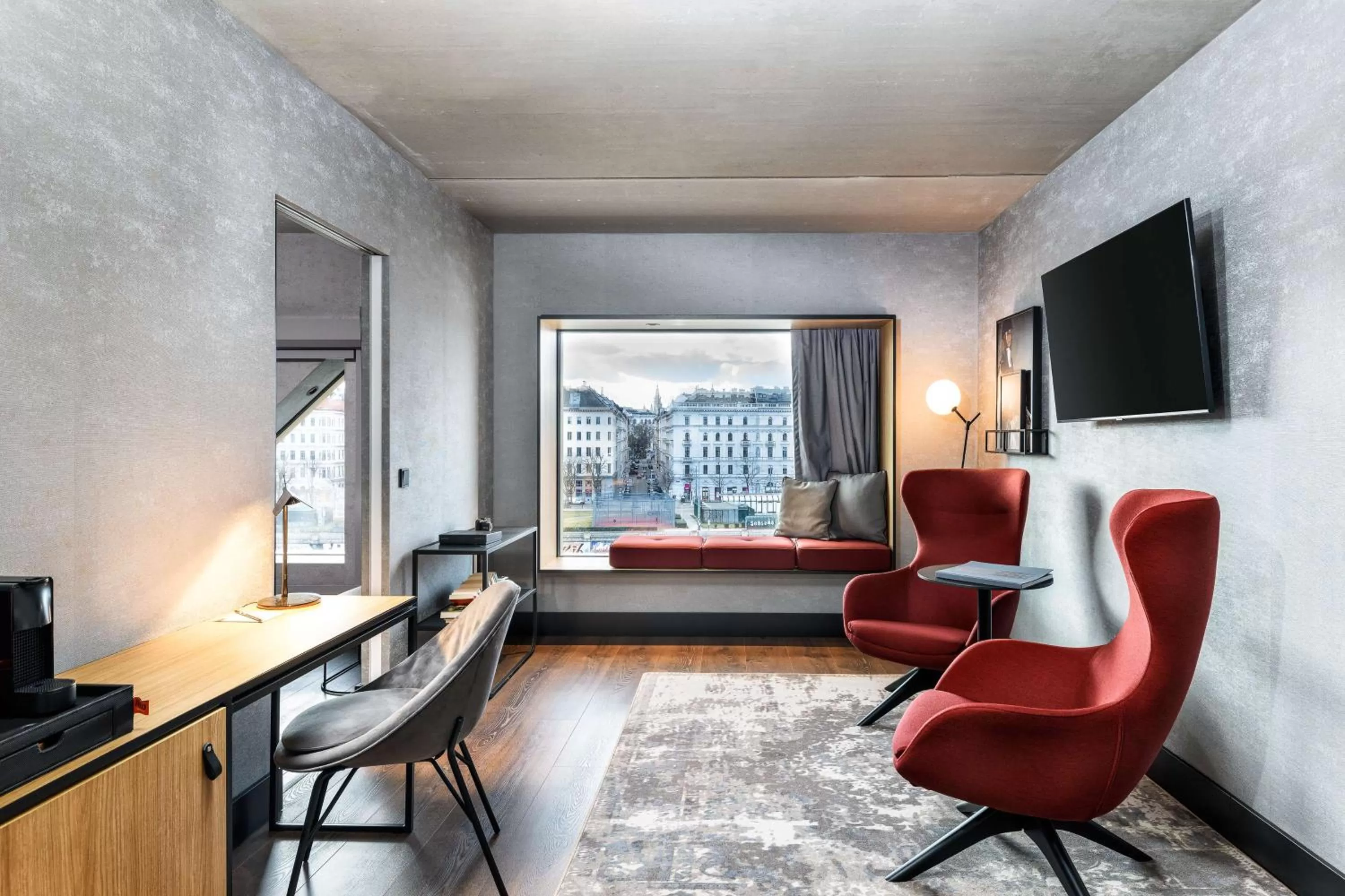 Photo of the whole room in Radisson RED Hotel, Vienna