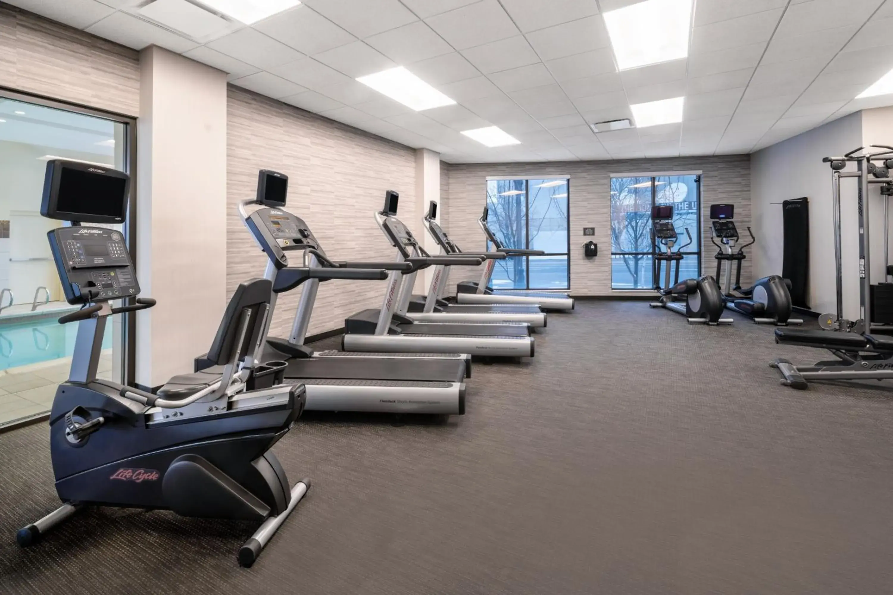 Fitness centre/facilities, Fitness Center/Facilities in Courtyard by Marriott Salt Lake City Downtown