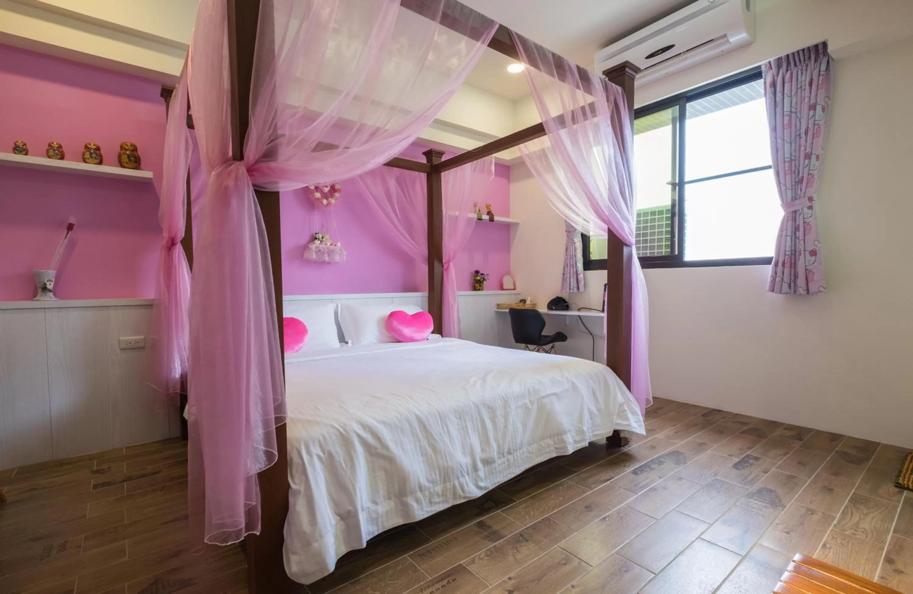 Photo of the whole room, Bed in Zhizhu Homestay