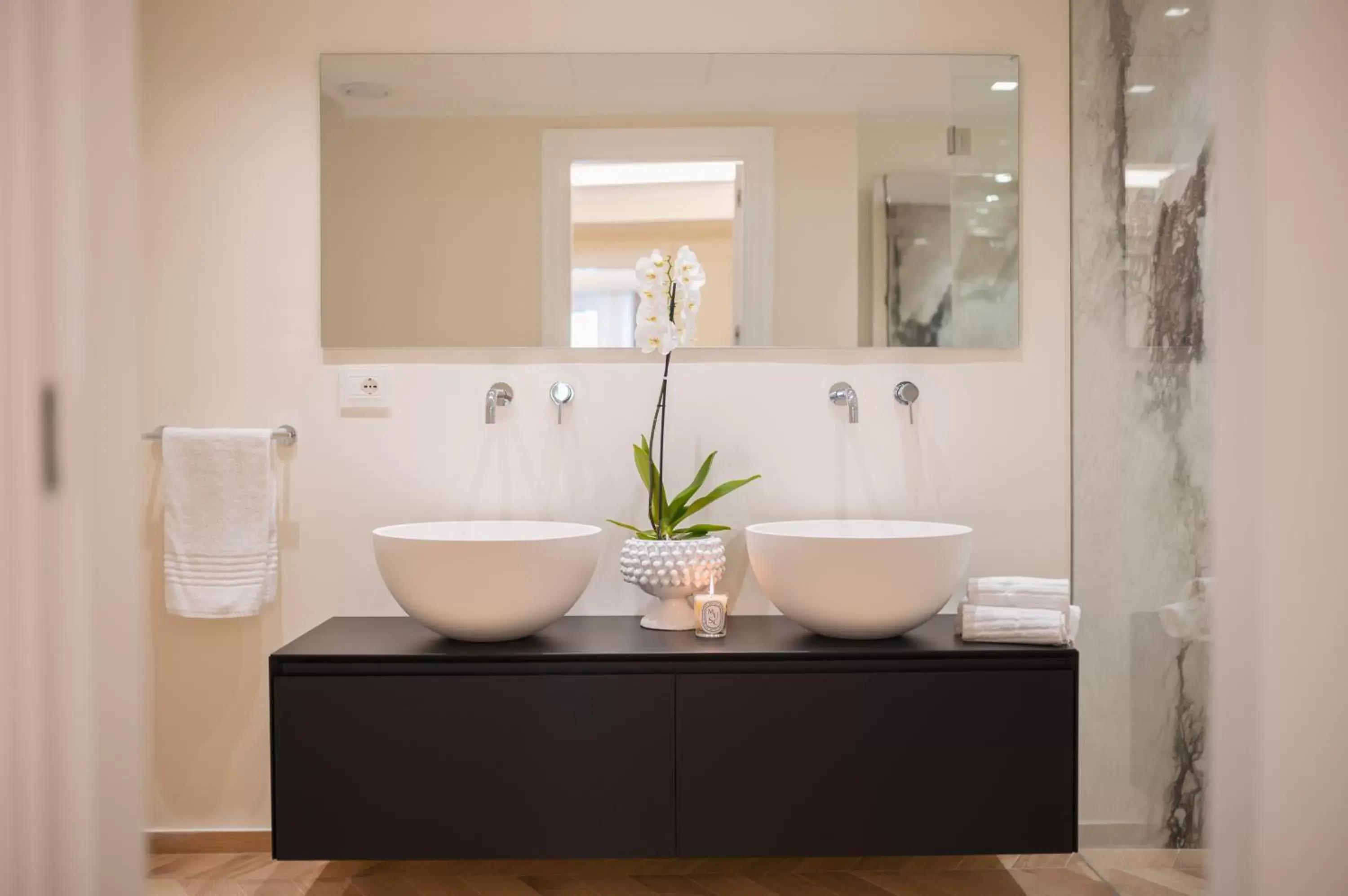 Bathroom in Naxi Suites