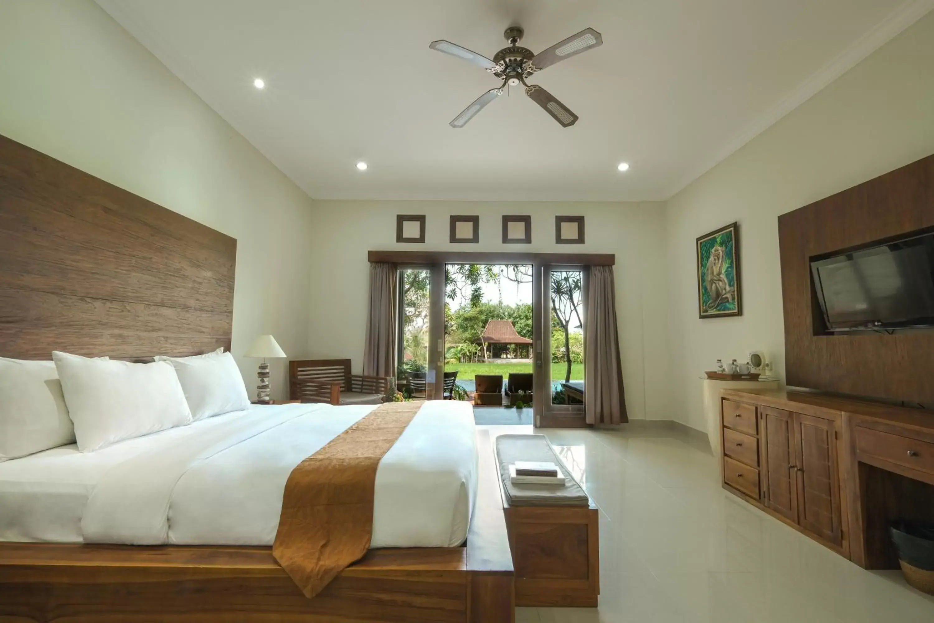Bedroom in Artini Bisma Ubud Hotel