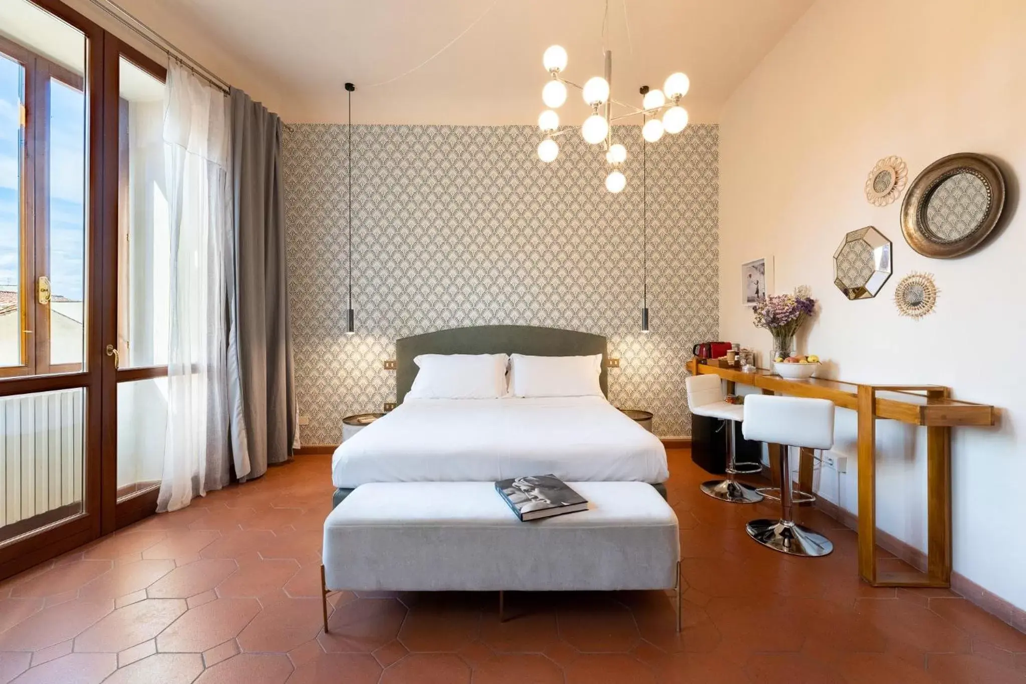 Bedroom, Bed in SPIRIT OF FLORENCE Boutique Rooms