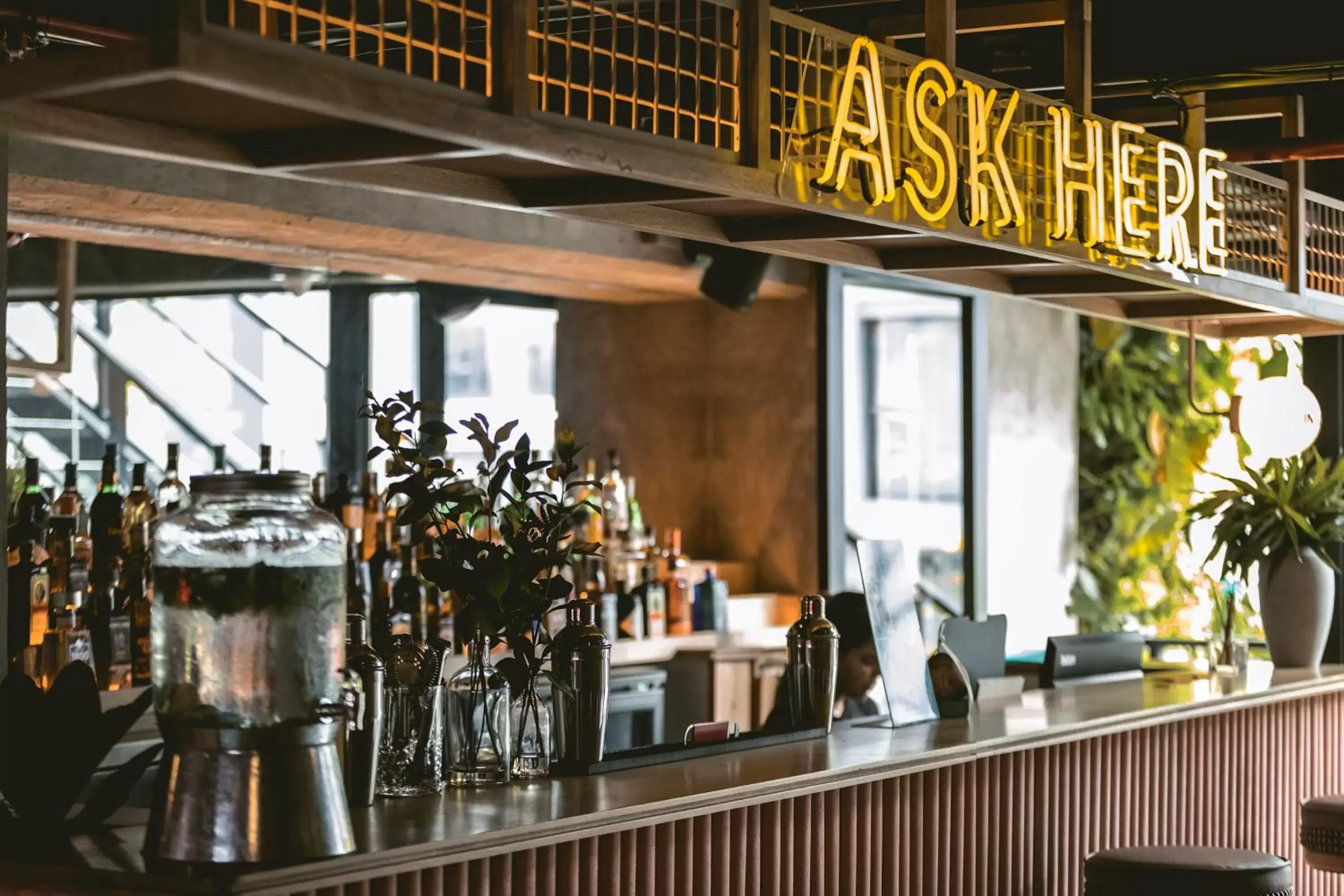 Lobby or reception in The Somos Beats Hotel & Rooftop Lobby or reception in The Somos Beats Hotel & Rooftop