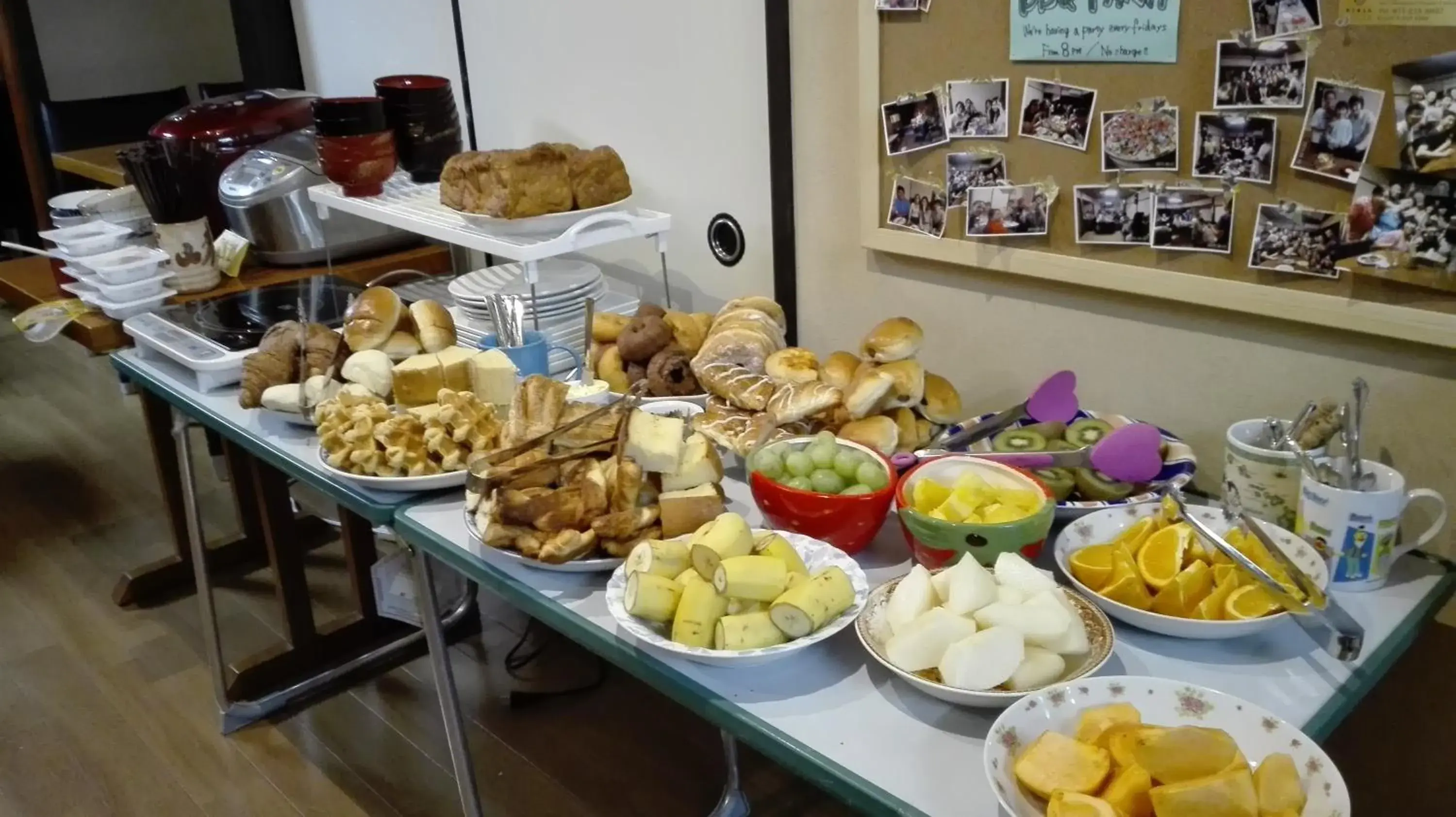 Buffet breakfast in Guest House Ga-Jyun Buffet breakfast in Guest House Ga-Jyun