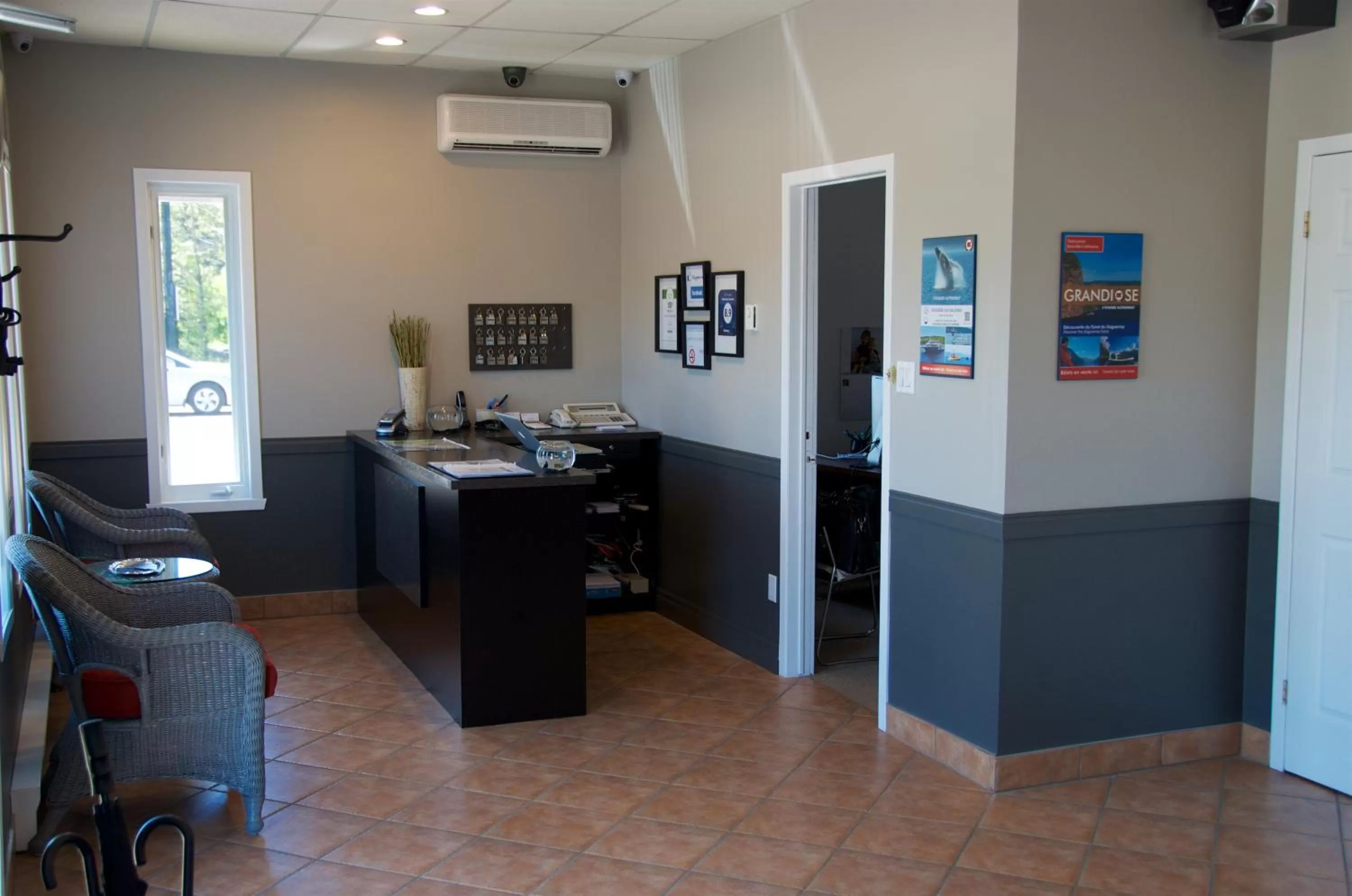 Lobby or reception, Lobby/Reception in Motel Des Cascades