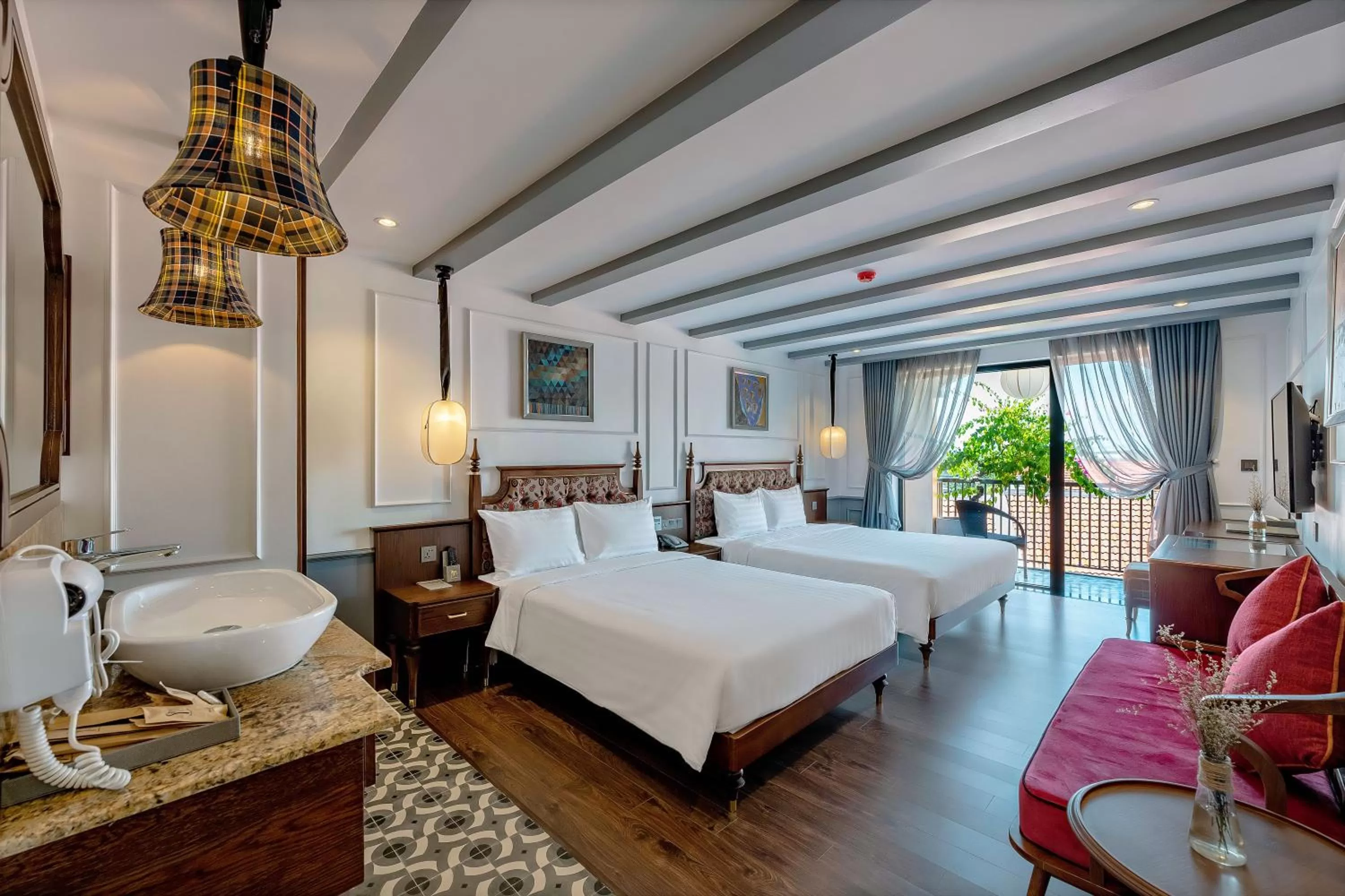 Bedroom, Bed in Son Hoi An Boutique Hotel & Spa