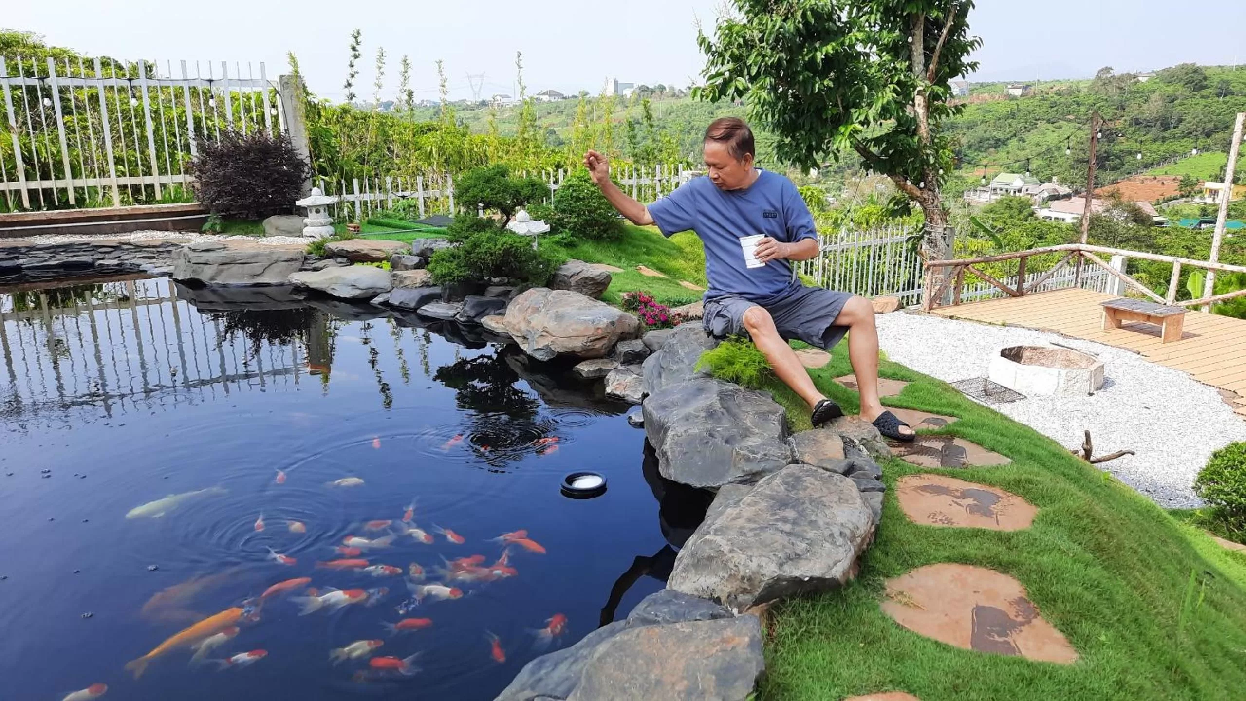 Lake view in Mùa Tím Villa