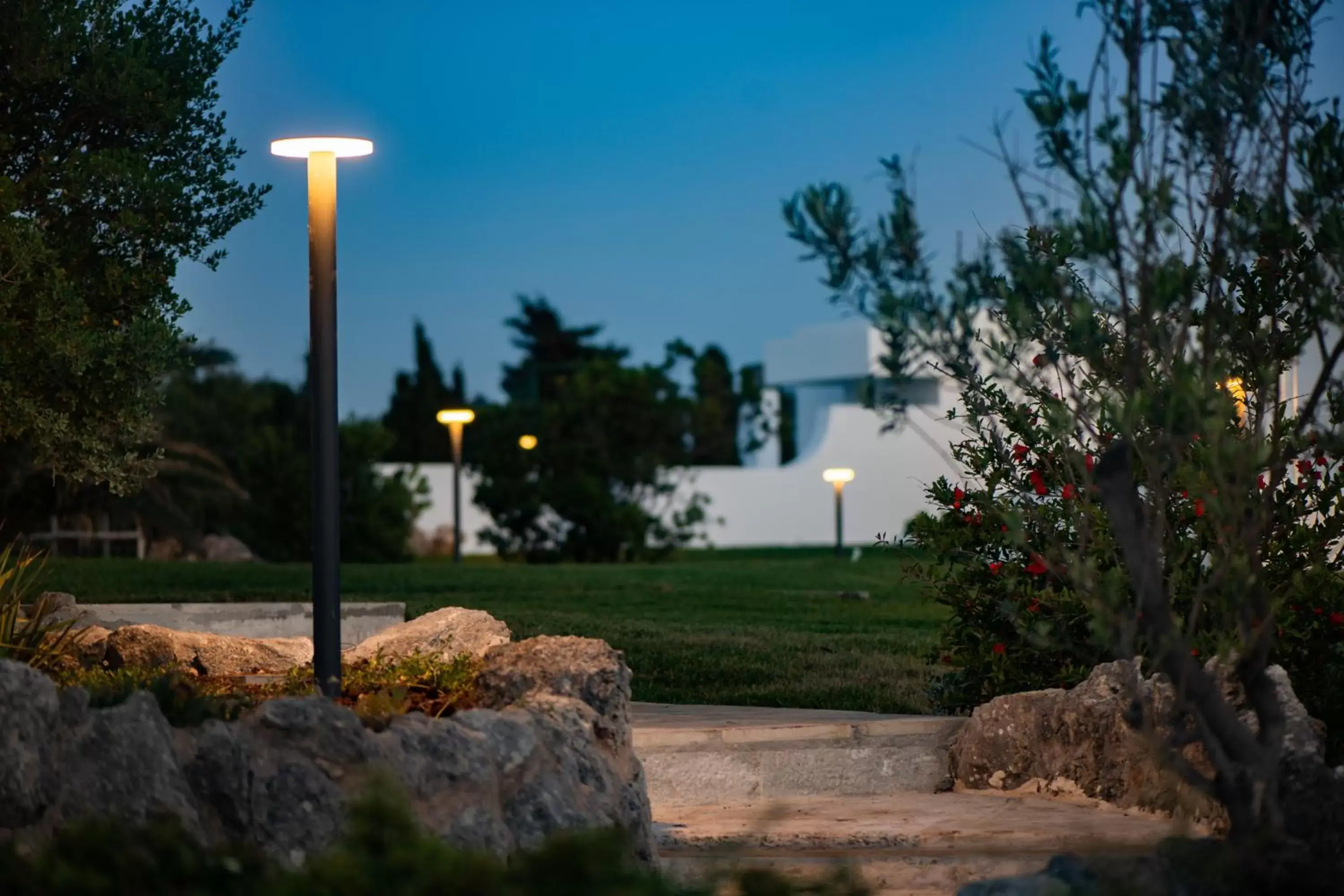 Property building, Garden in Grotta Palazzese Beach Hotel