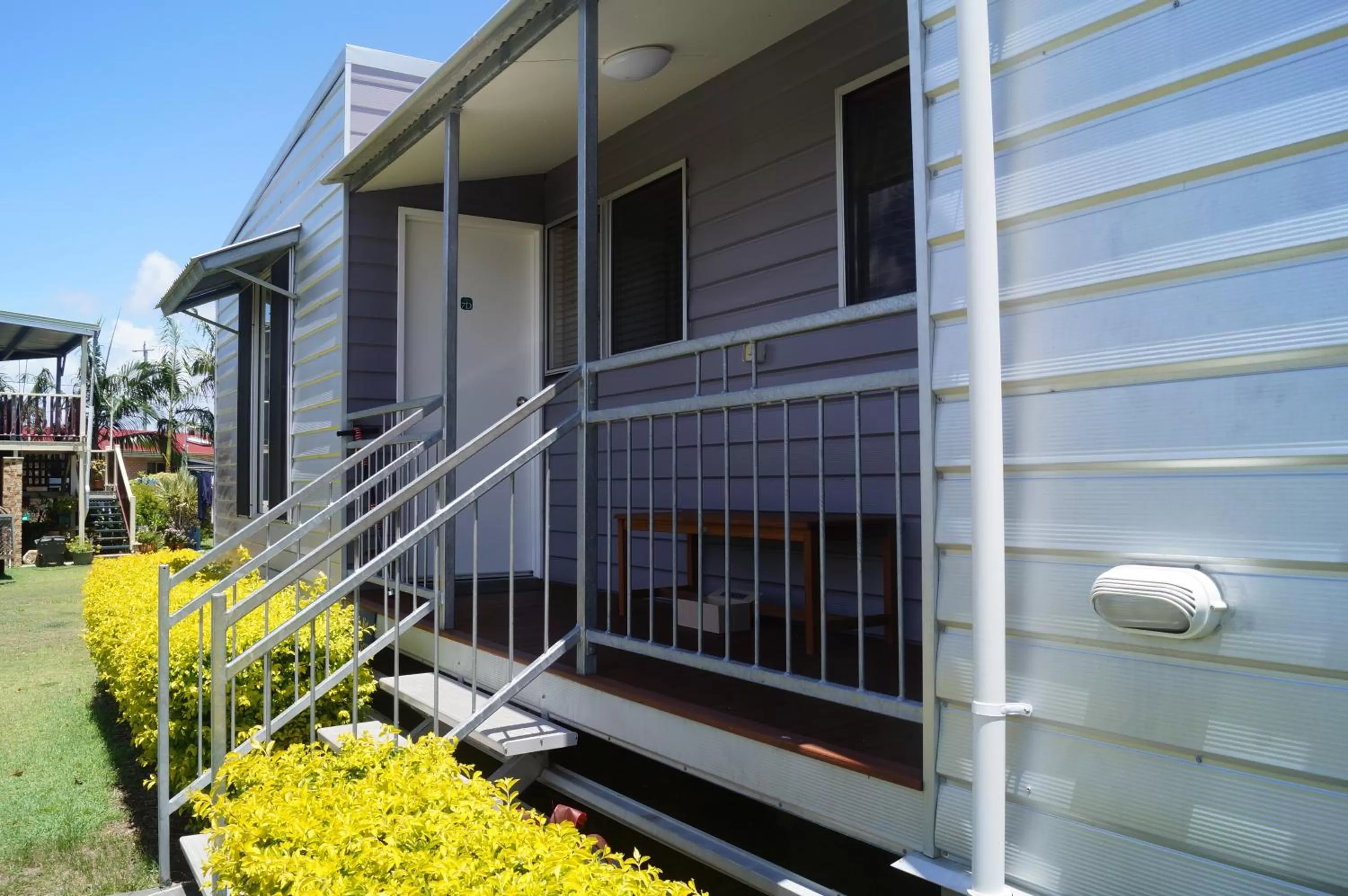 Balcony/Terrace in Tin Can Bay's Sleepy Lagoon Motel