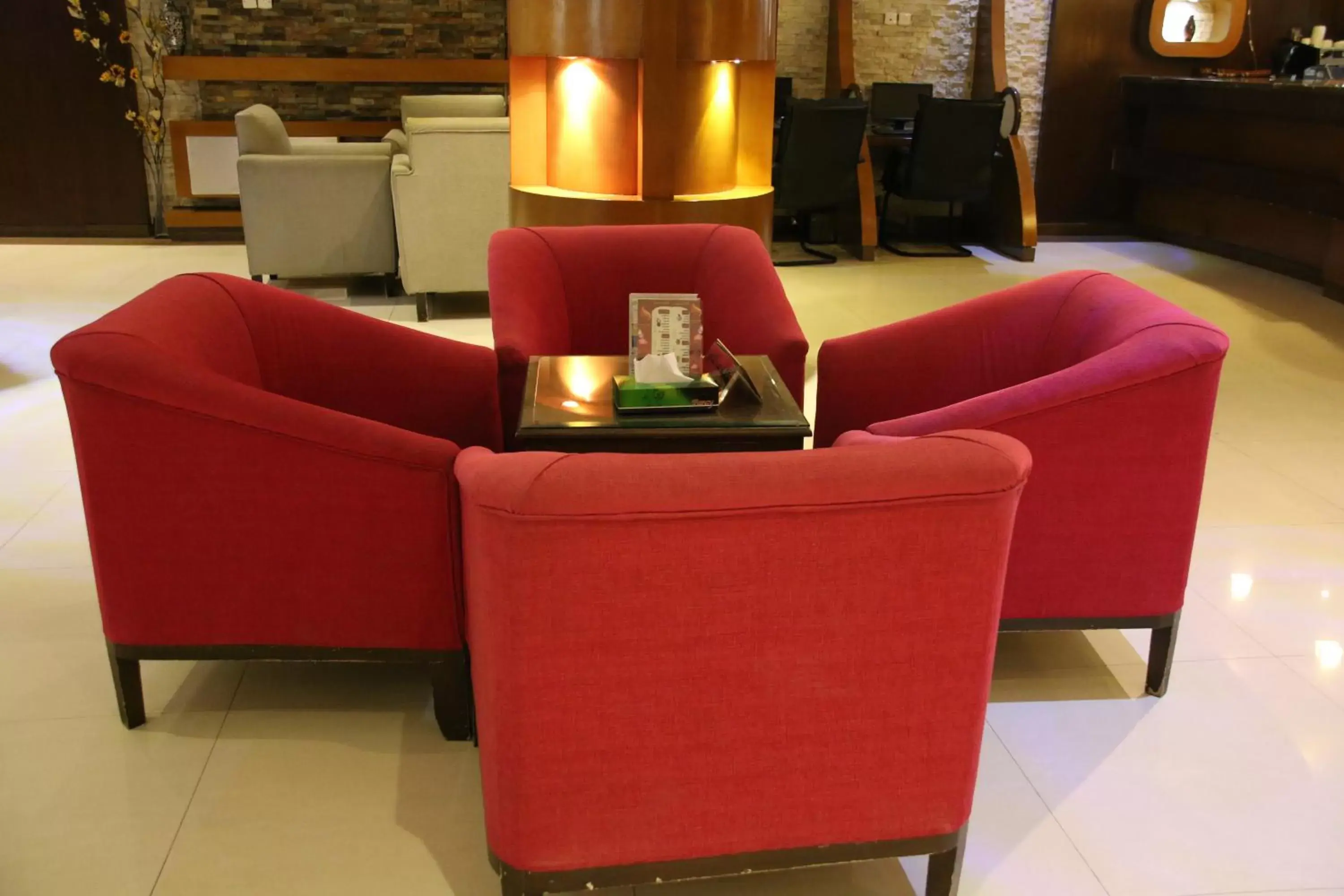 Lobby or reception, Seating Area in Dorar Darea Hotel Apartments - Al Nafl