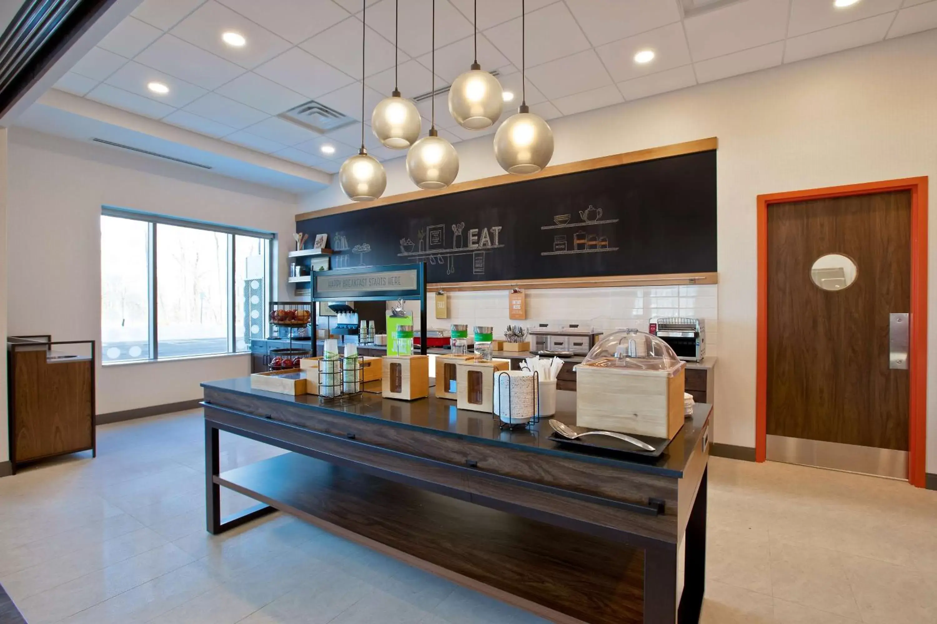 Breakfast in Hampton Inn & Suites Ottawa West, Ontario, Canada Breakfast in Hampton Inn & Suites Ottawa West, Ontario, Canada