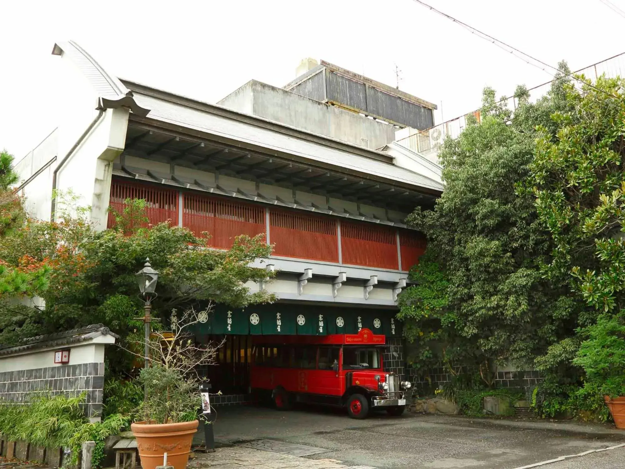 Facade/entrance, Property Building in Kyotoya Hotel