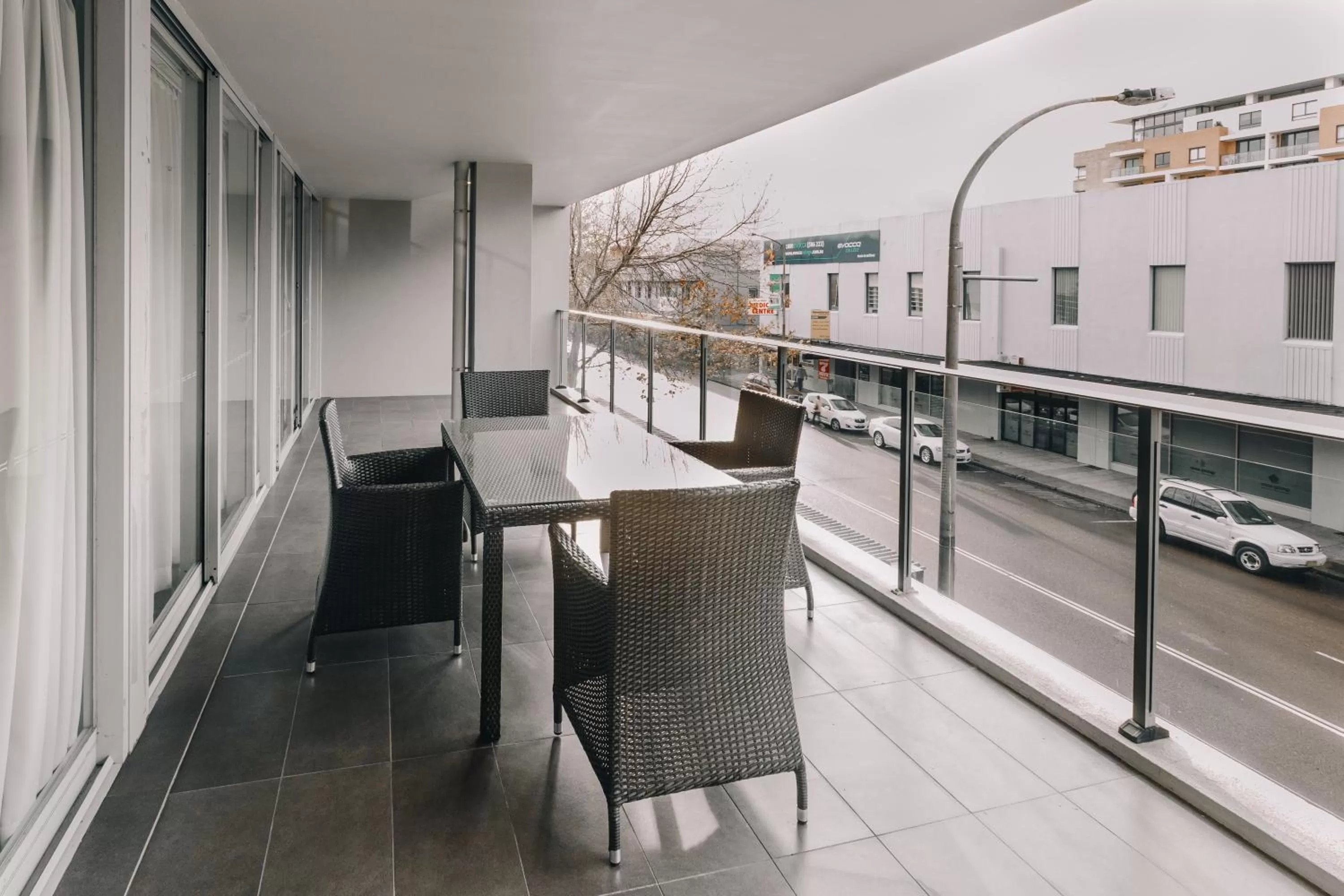 Balcony/Terrace in Newcastle Central Plaza Apartment Hotel Official