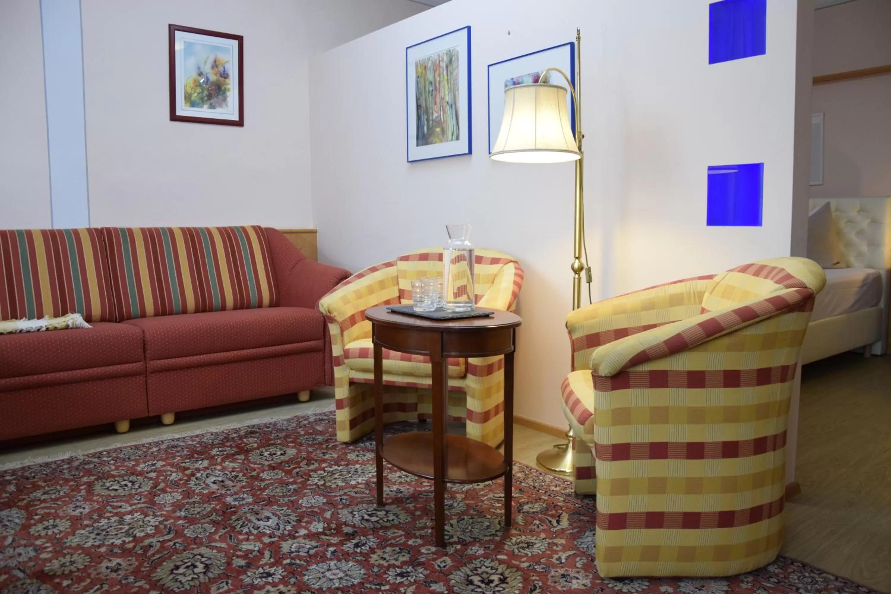 Seating area in Rathskeller Weitra