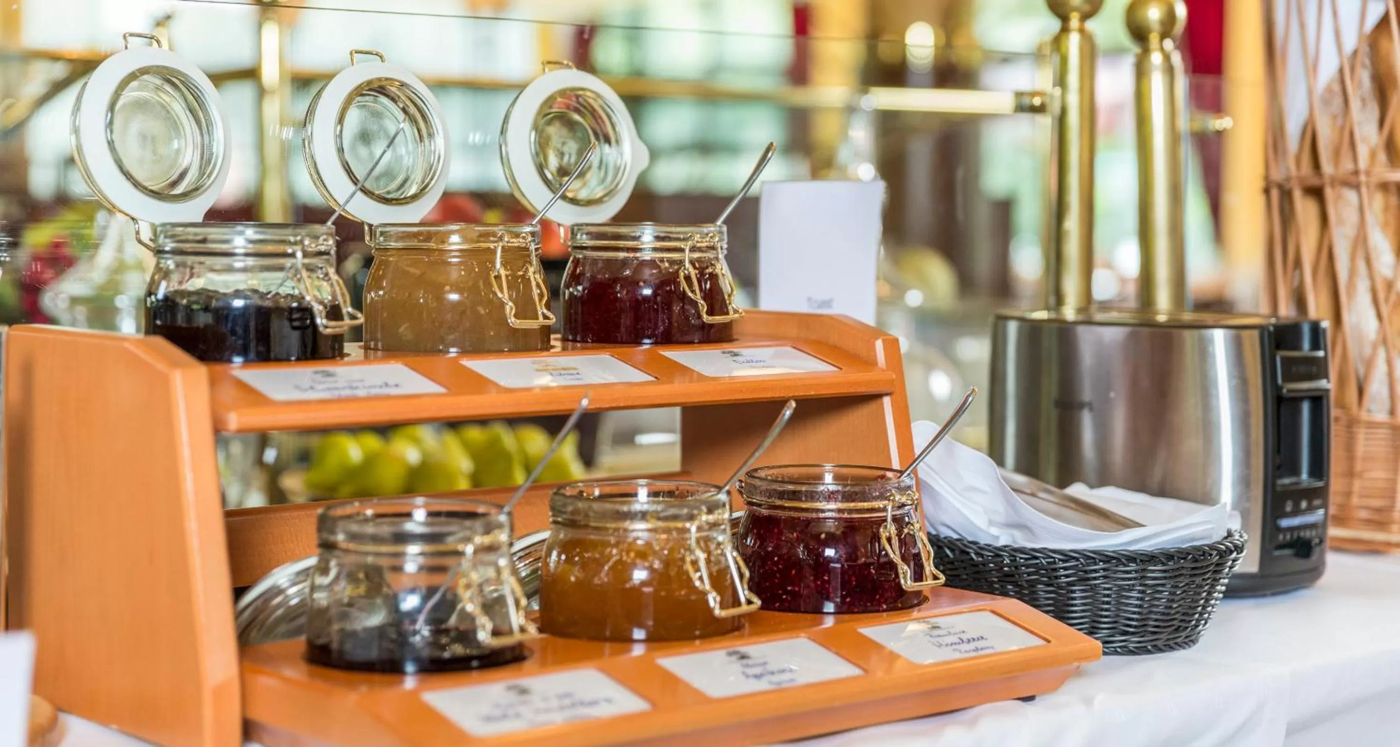 Buffet breakfast in Victor's Residenz-Hotel Leipzig