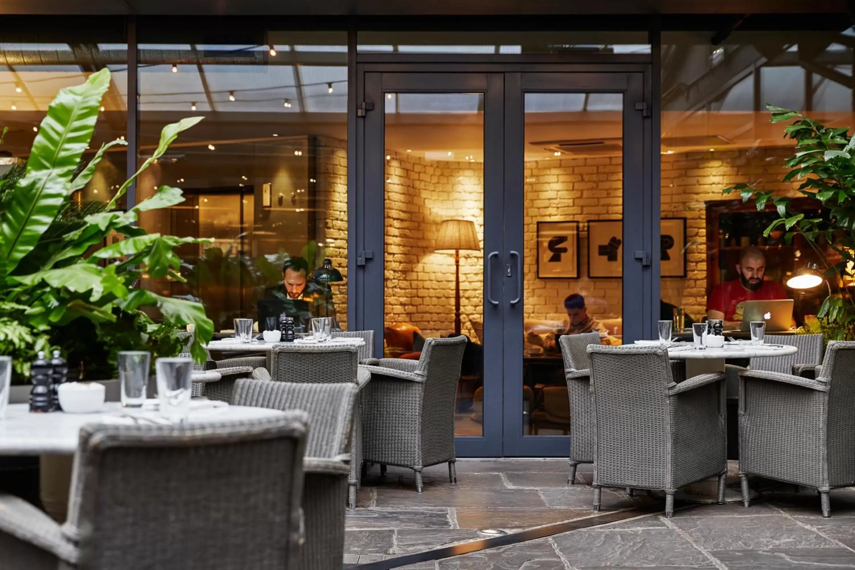 Patio, Restaurant/Places to Eat in The Hoxton, Shoreditch