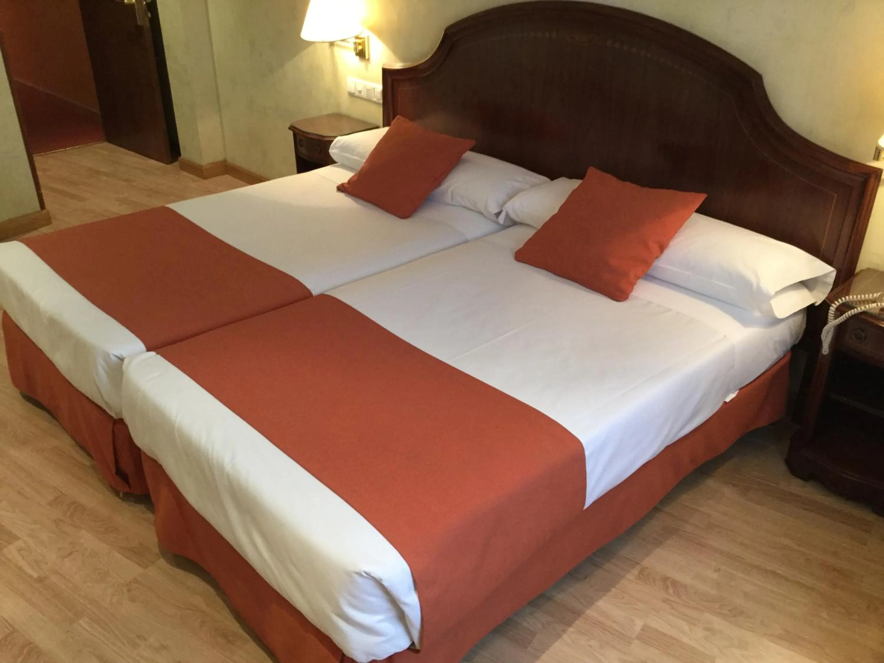 Bed in Hotel Cordón