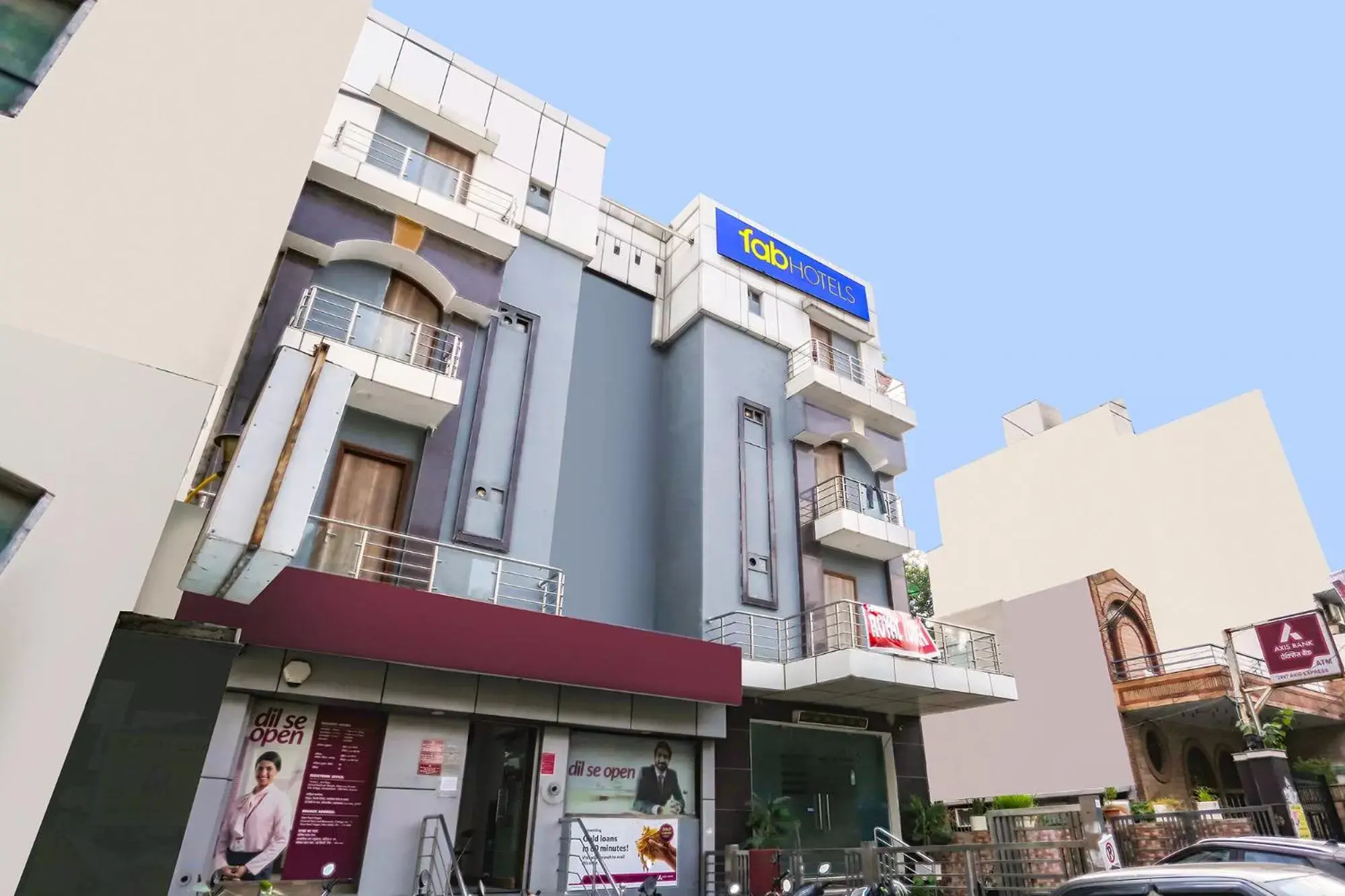 Property building in FabHotel Royal Touch Patel Nagar Property building in FabHotel Royal Touch Patel Nagar