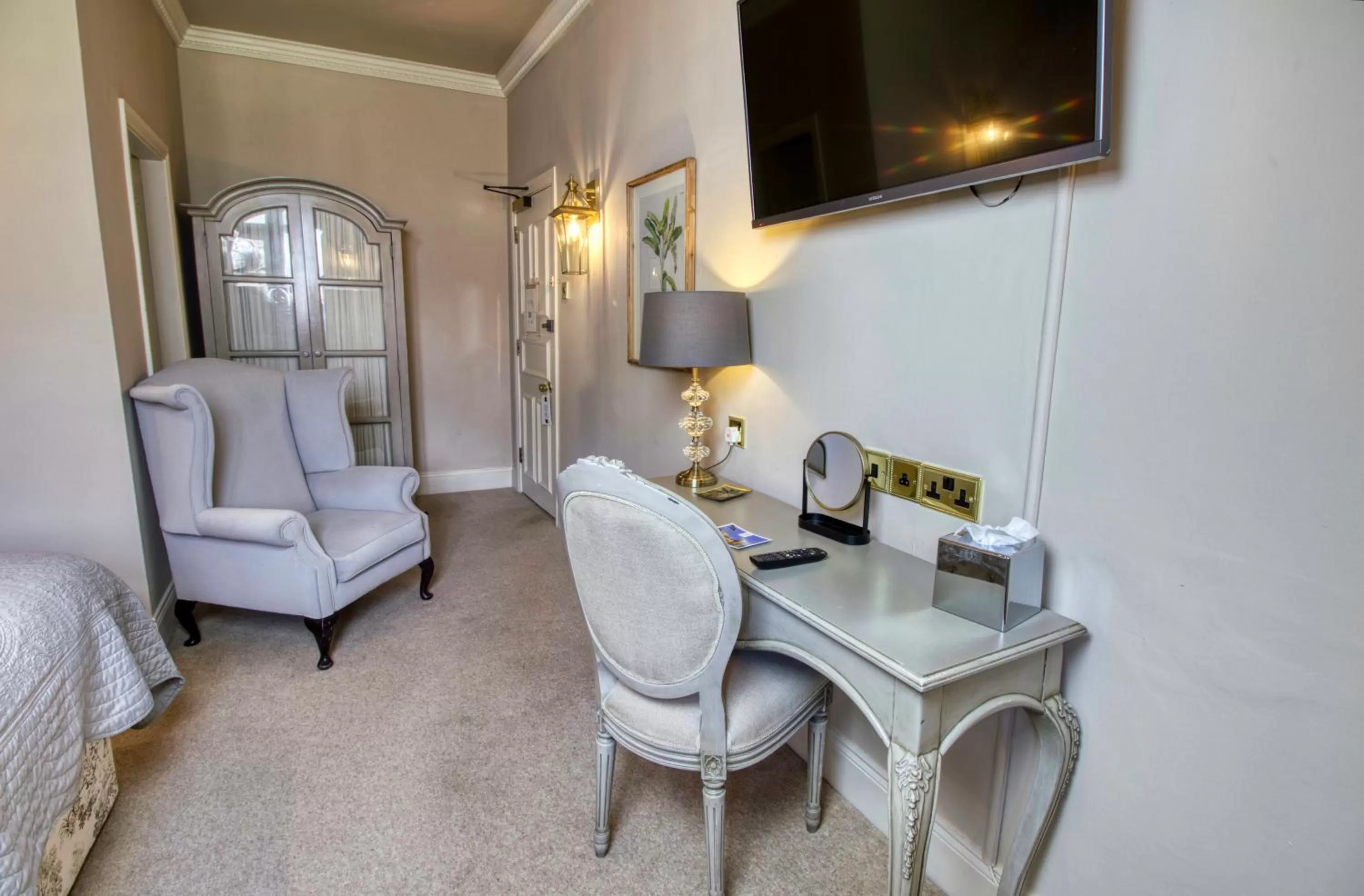 Seating area in Lumley Castle Hotel