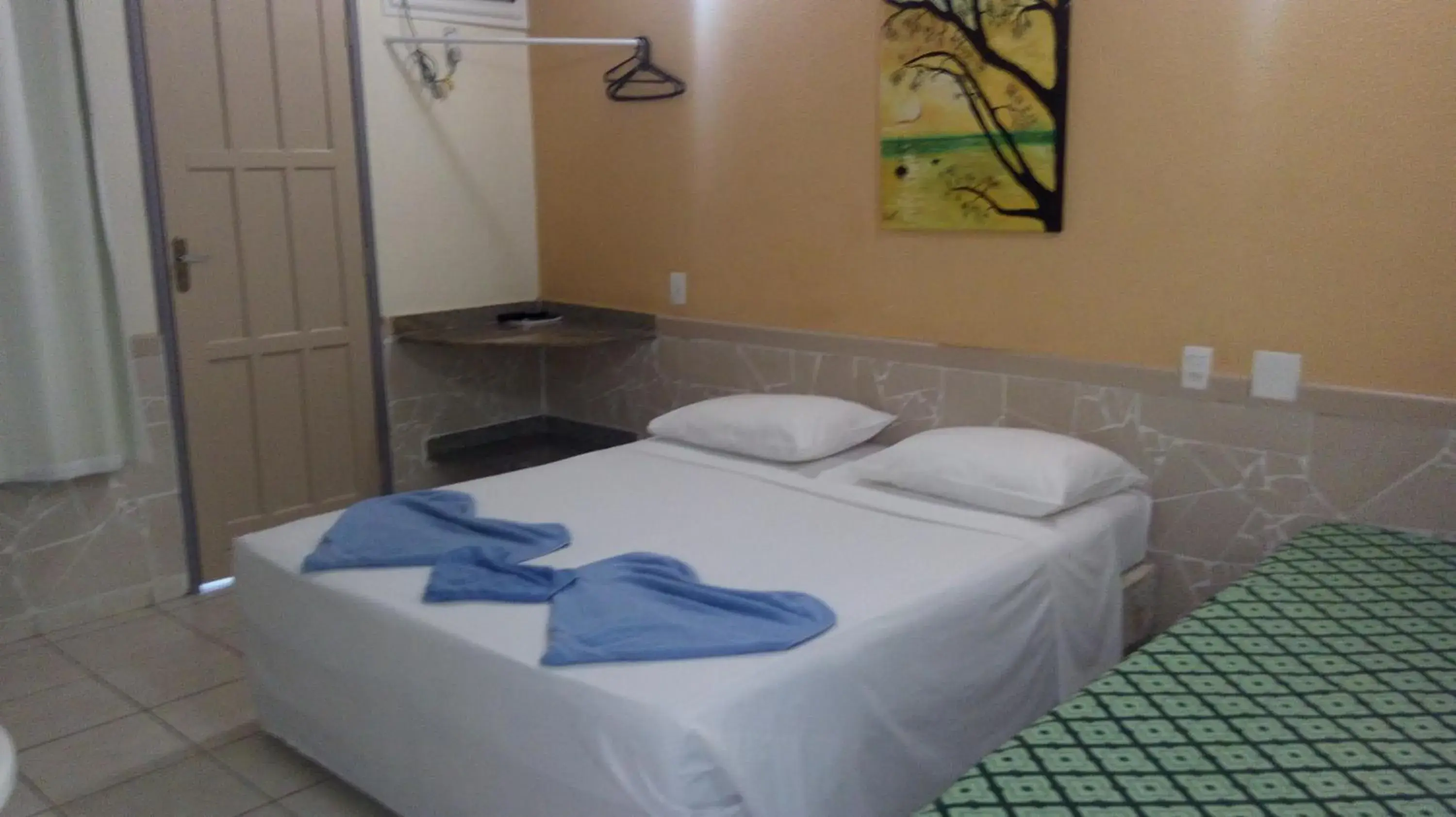 Bed in Duas Praias Hotel Pousada