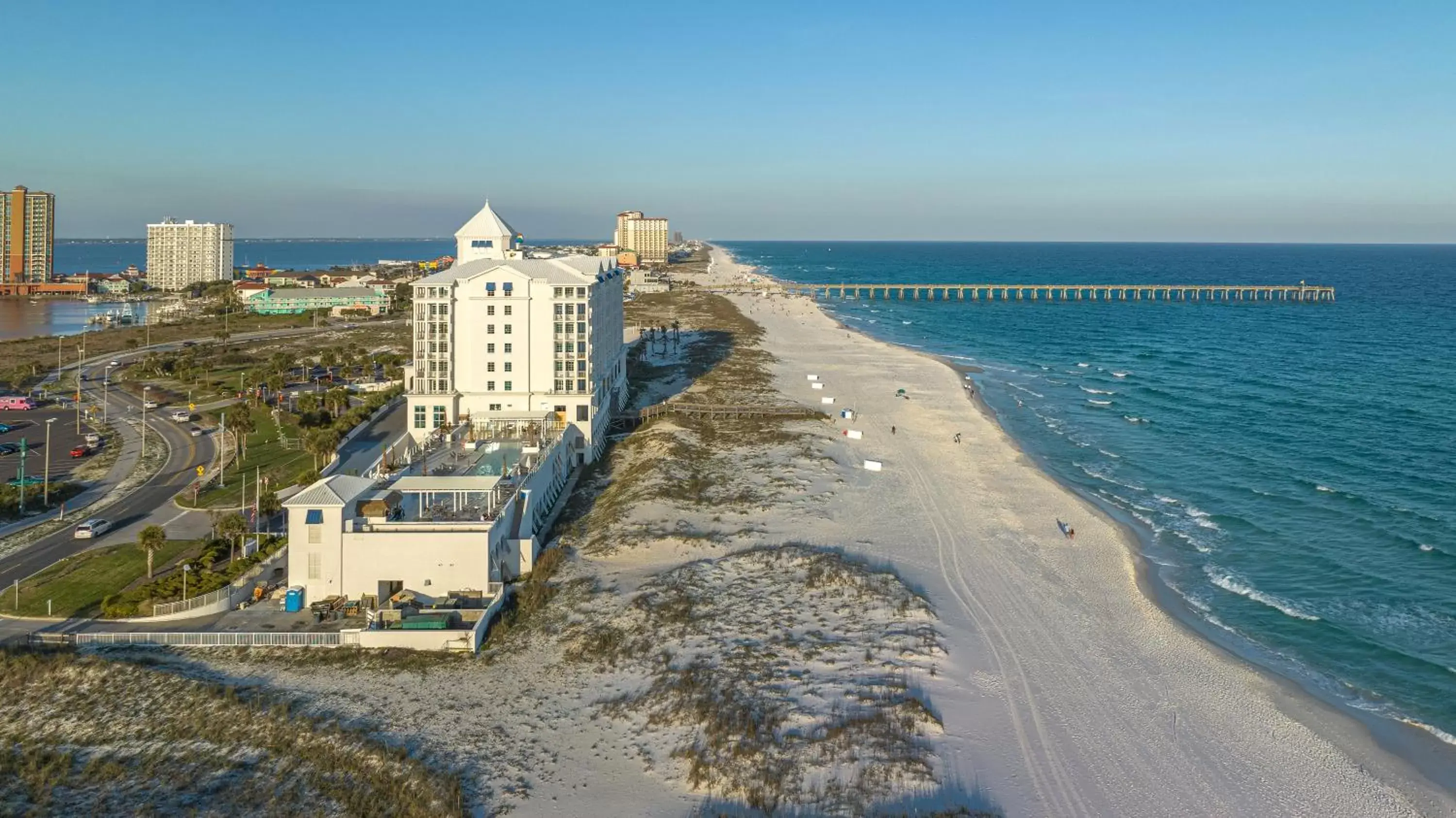 Bird's eye view in The Pensacola Beach Resort Bird's eye view in The Pensacola Beach Resort