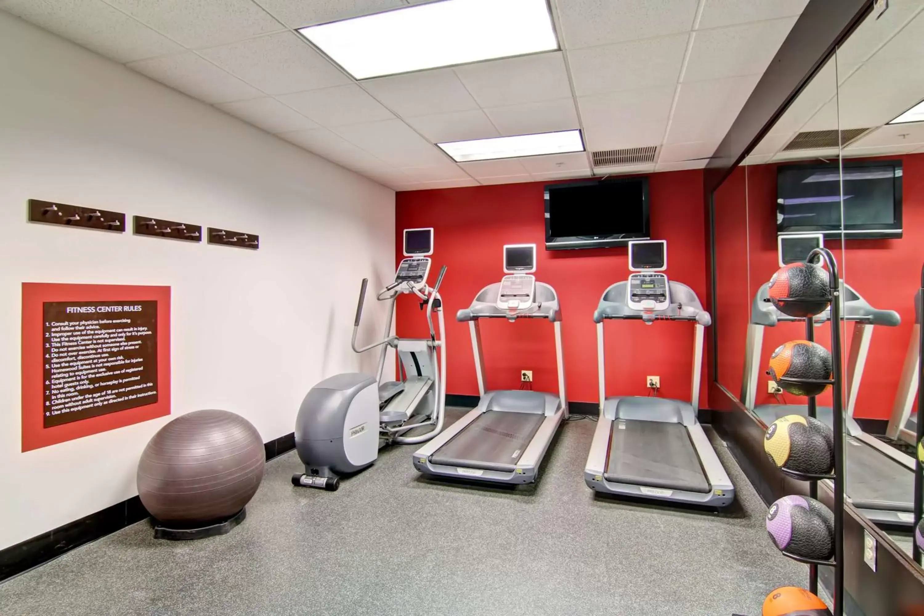 Fitness centre/facilities, Fitness Center/Facilities in Homewood Suites by Hilton Newark-Cranford