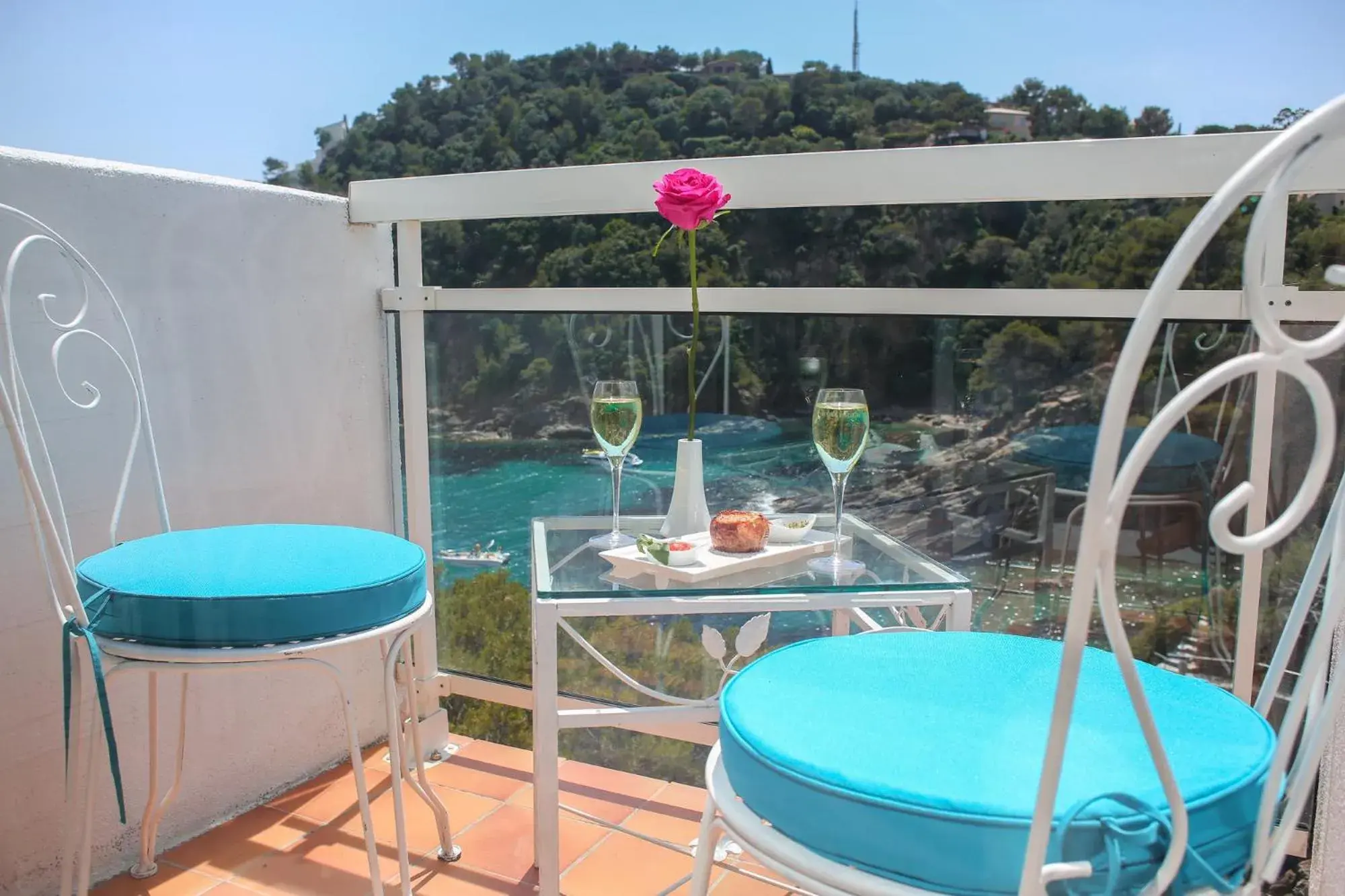 Balcony/Terrace in Hotel La Calanque