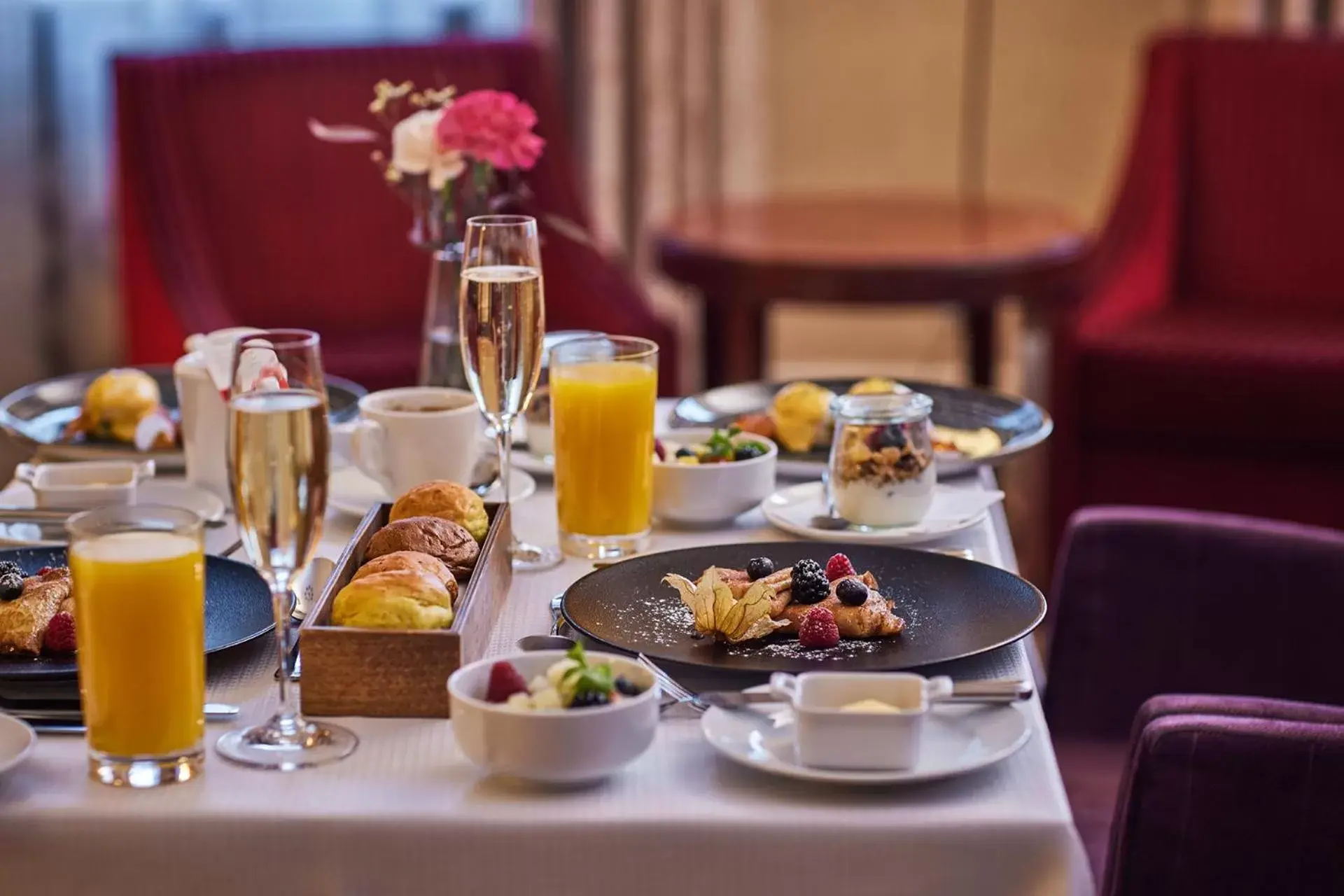 Food close-up in Grand Hotel Kempinski Vilnius