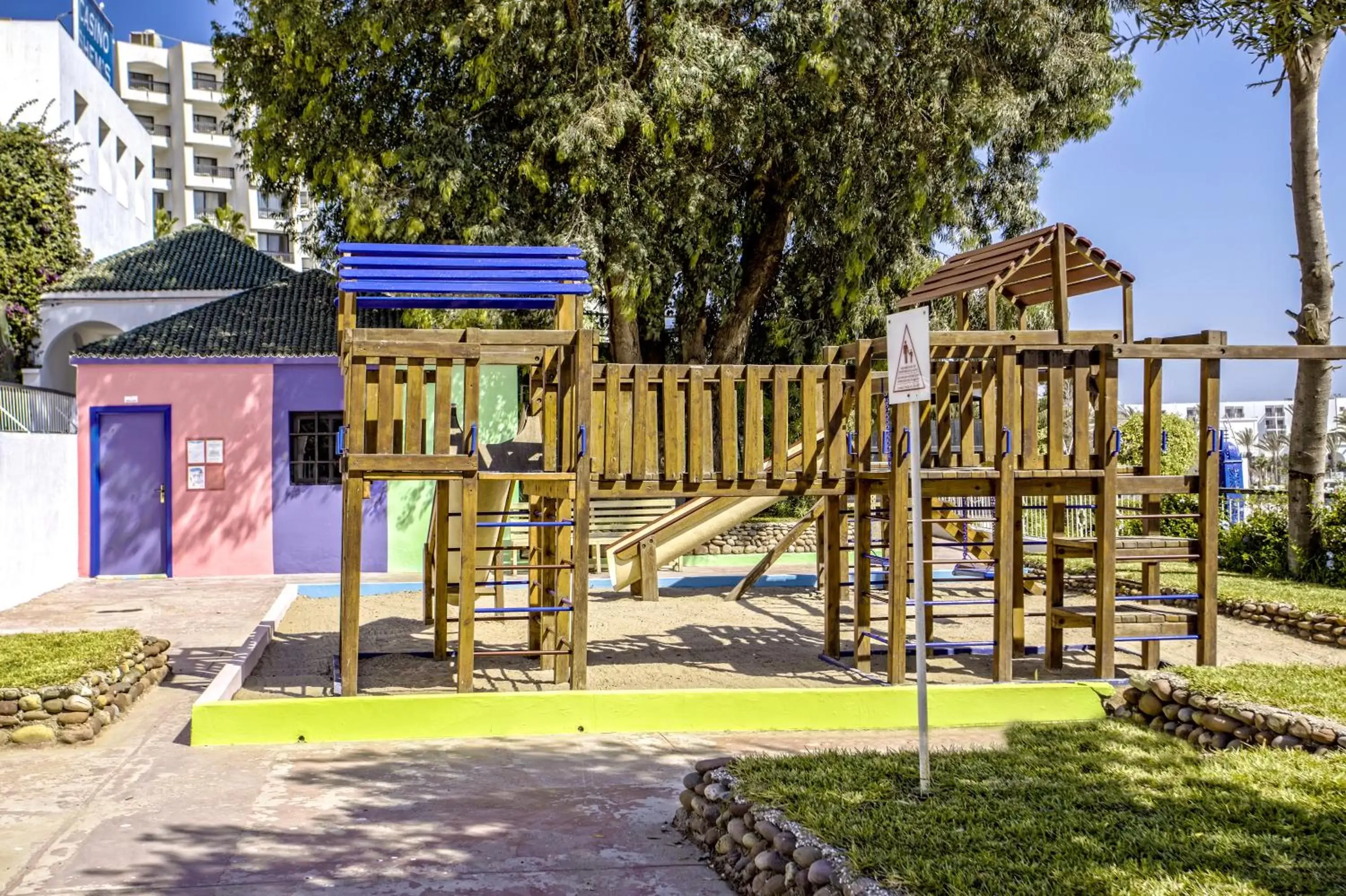 Children play ground in Royal Mirage Agadir