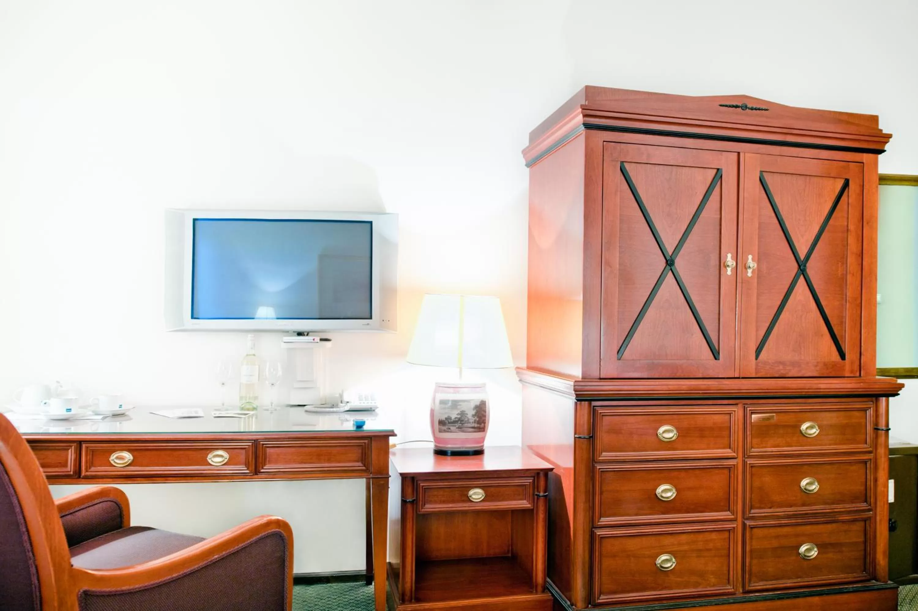 Decorative detail, TV/Entertainment Center in Miodosytnia Aparthotel