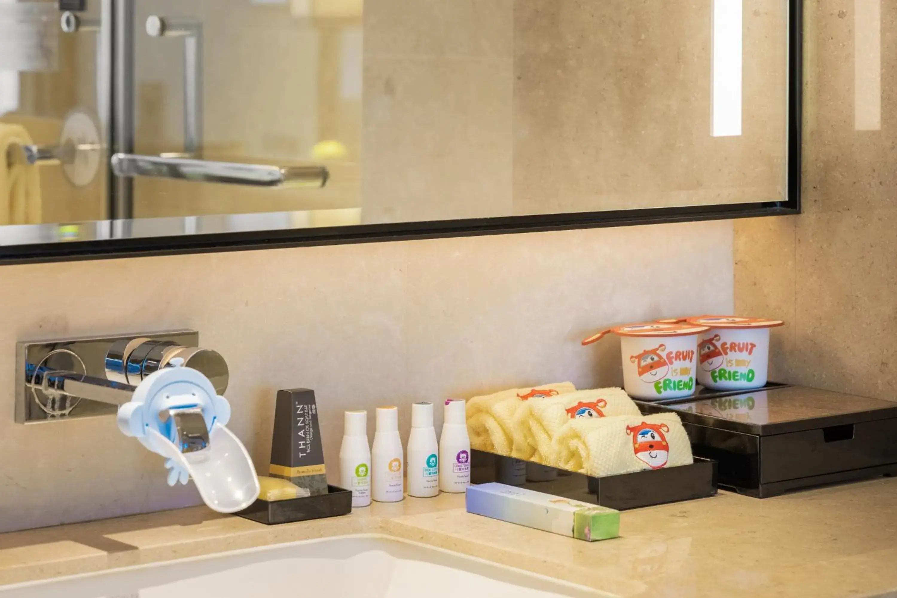 Bathroom in Chengdu Marriott Hotel Financial Centre