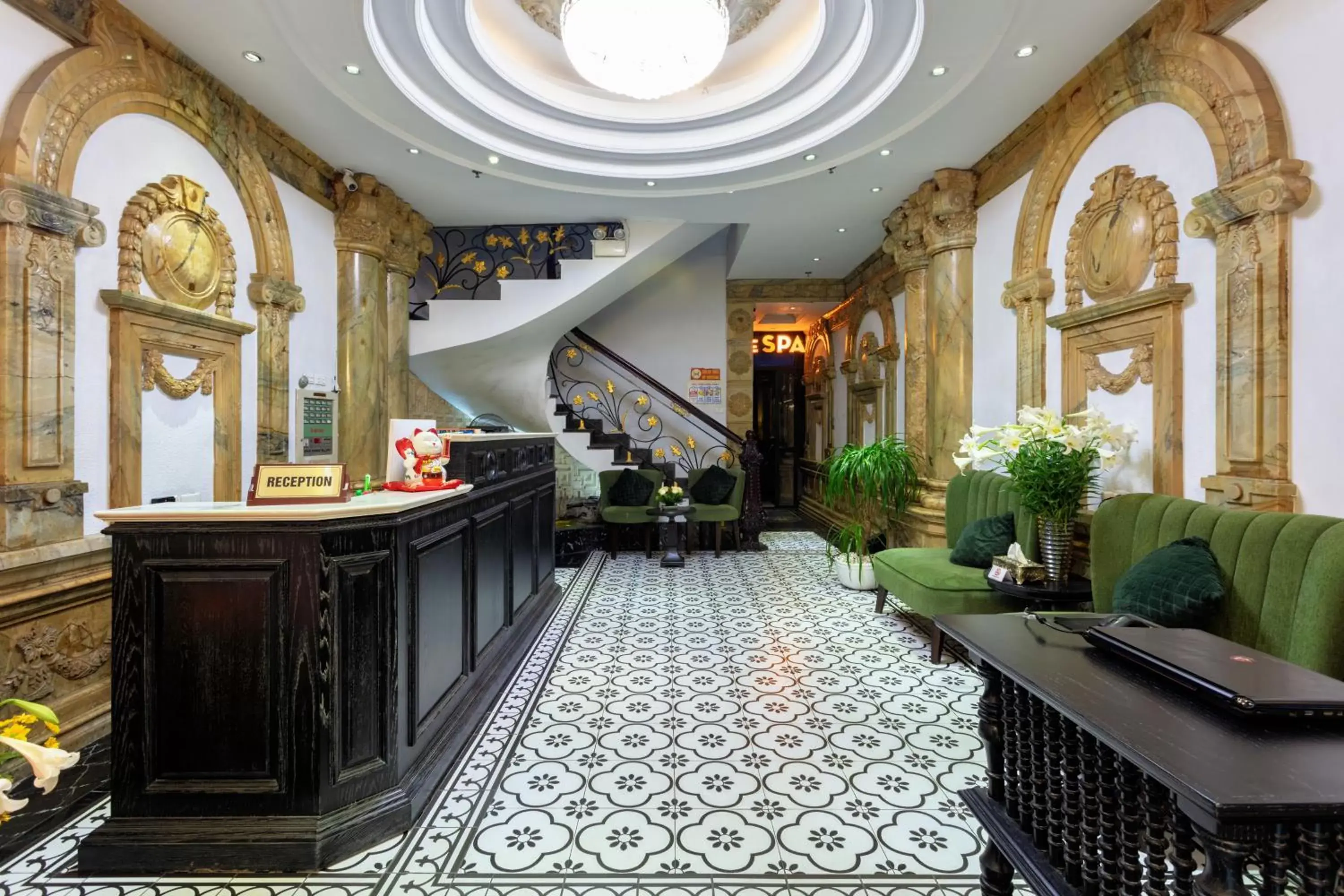 Lobby or reception, Lobby/Reception in Hanoi Media Hotel & Spa