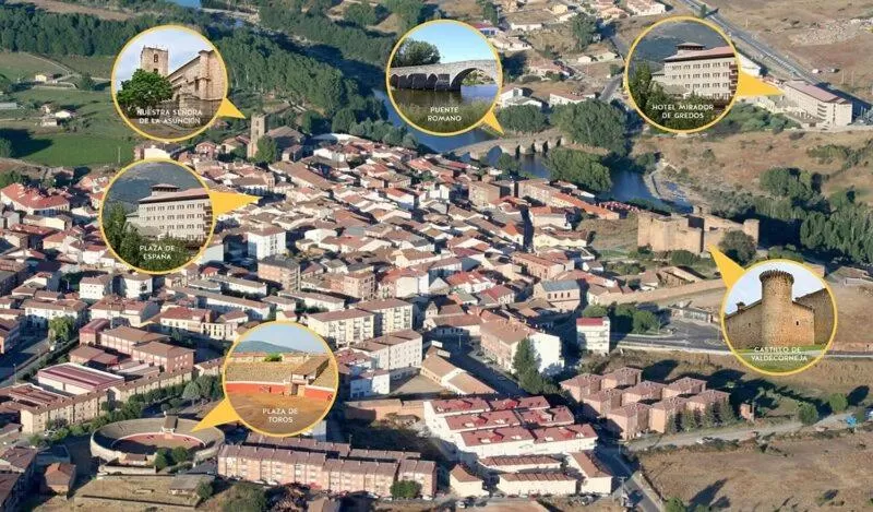 Bird's eye view in Hospedium Hotel Mirador de Gredos