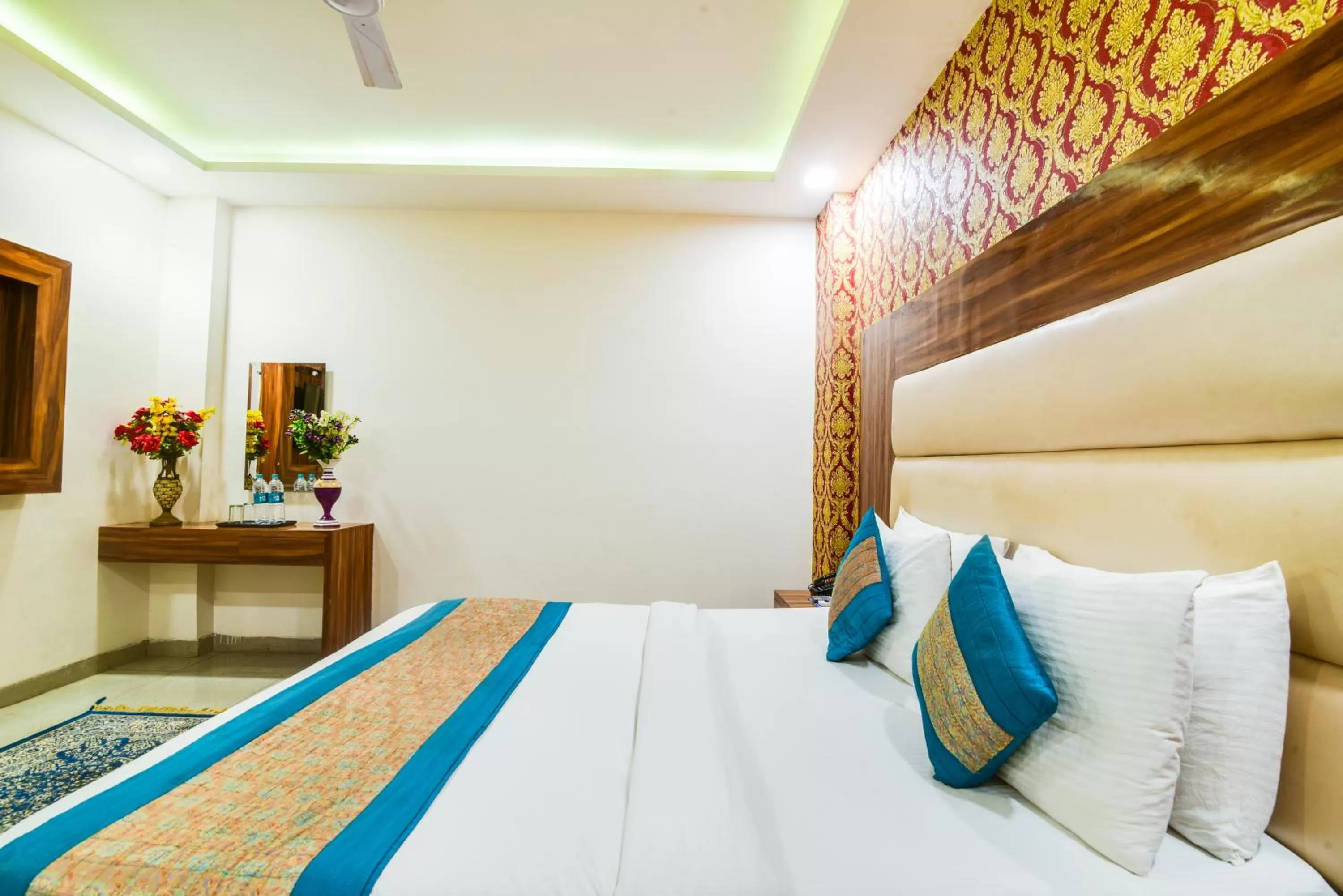 Bed in Olivia Hotels At Delhi Airport