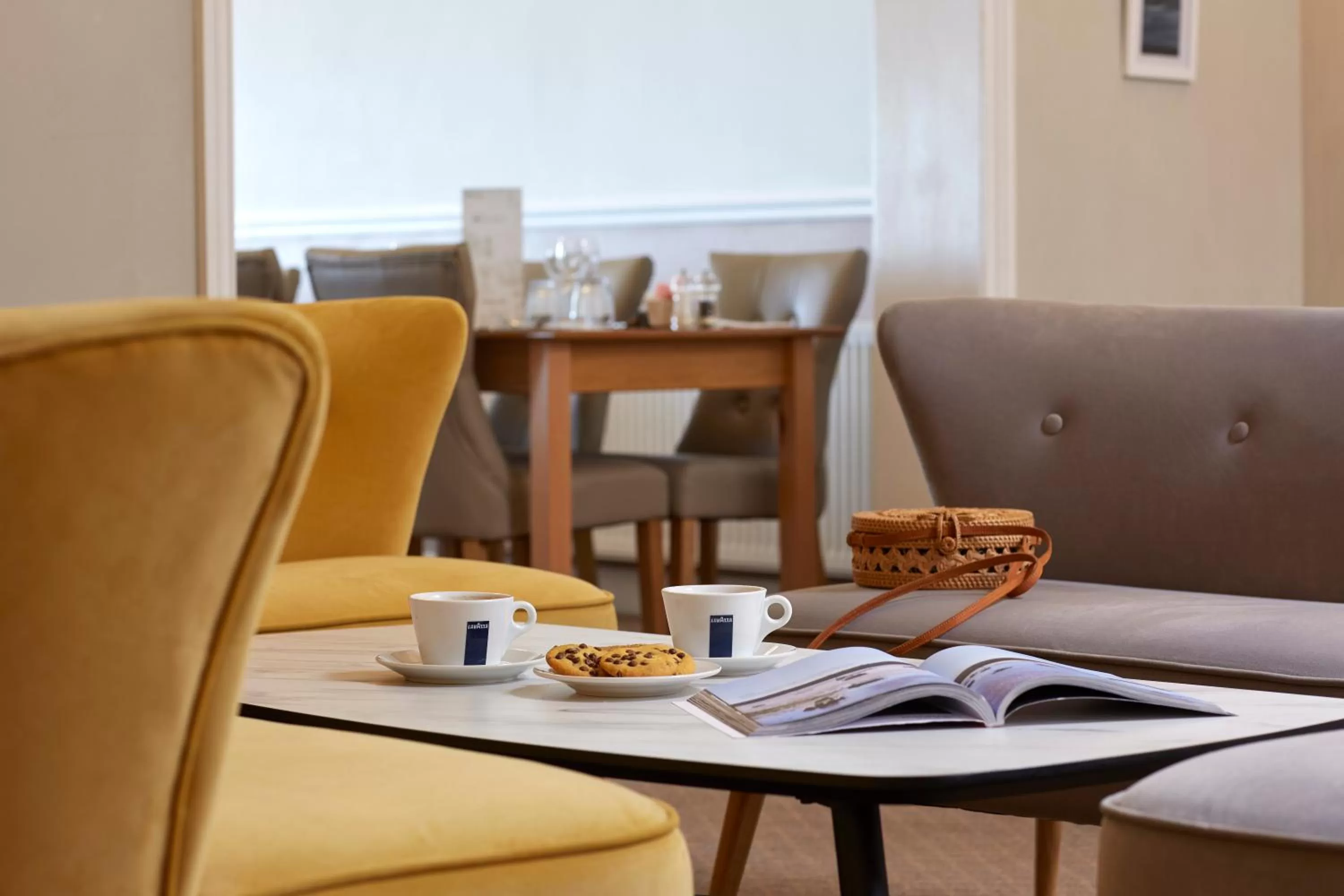 Lounge or bar in Luccombe Hall Hotel