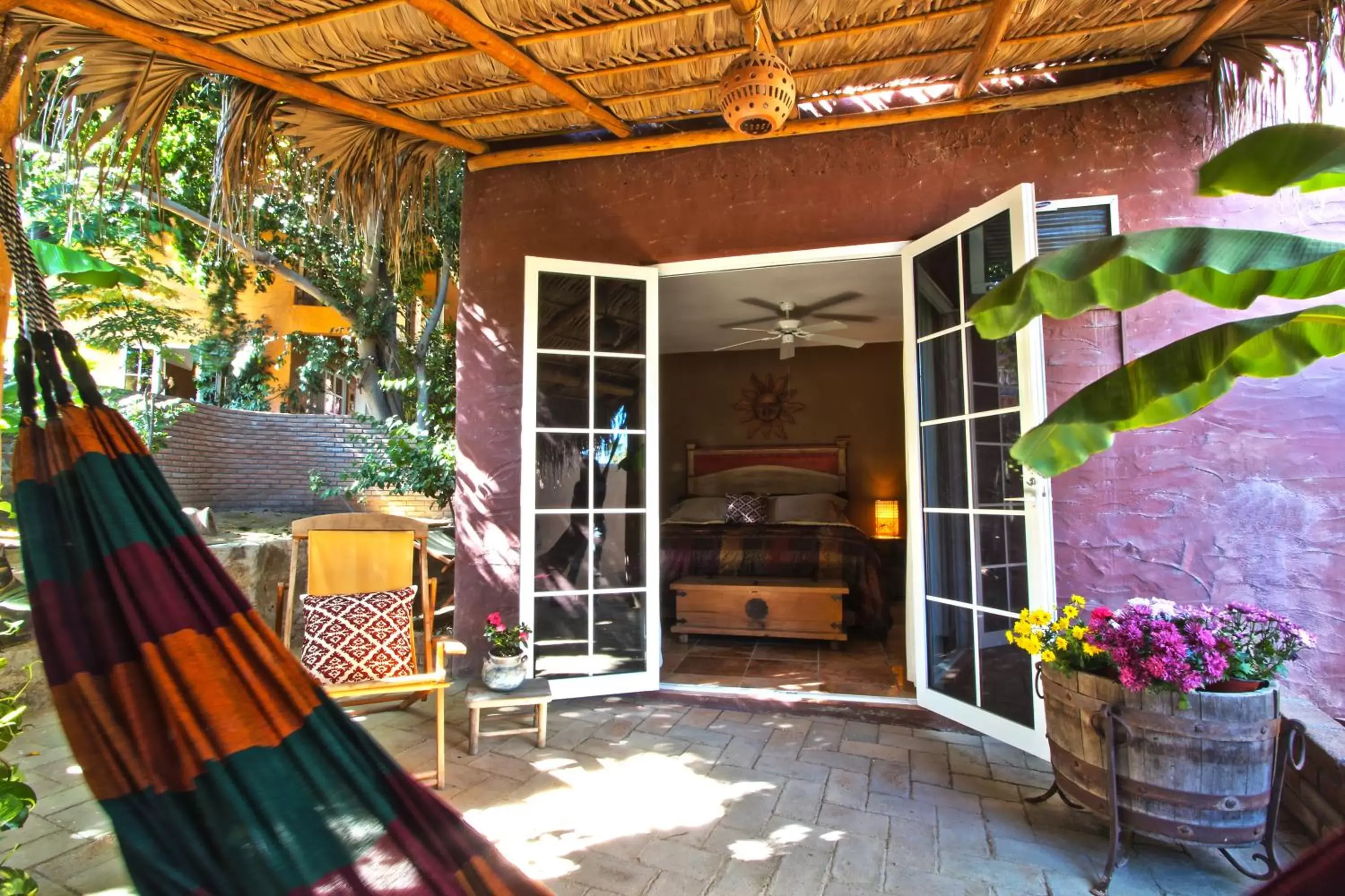 Patio in The Bungalows Hotel