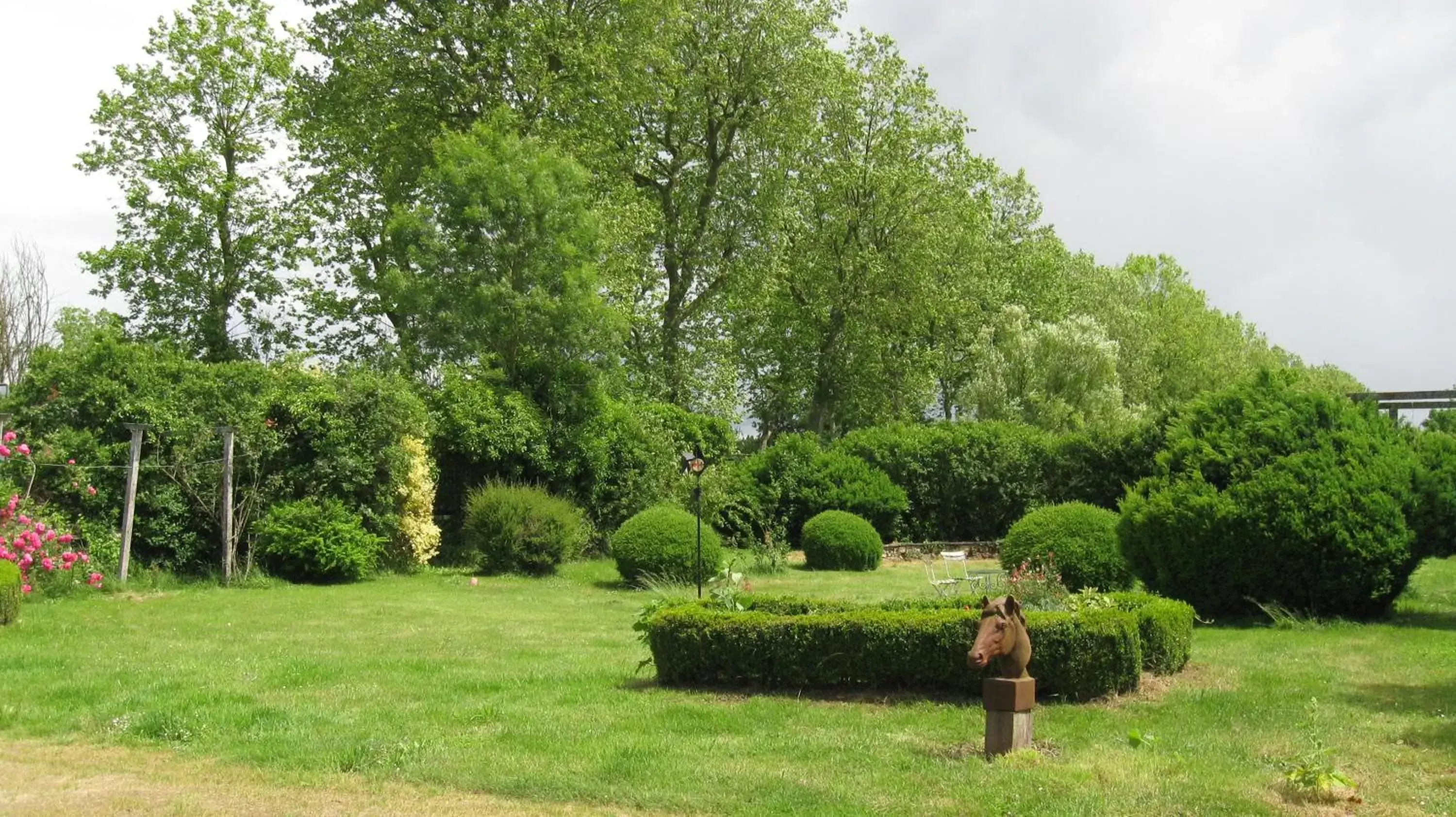 Garden in Le Petit Bois