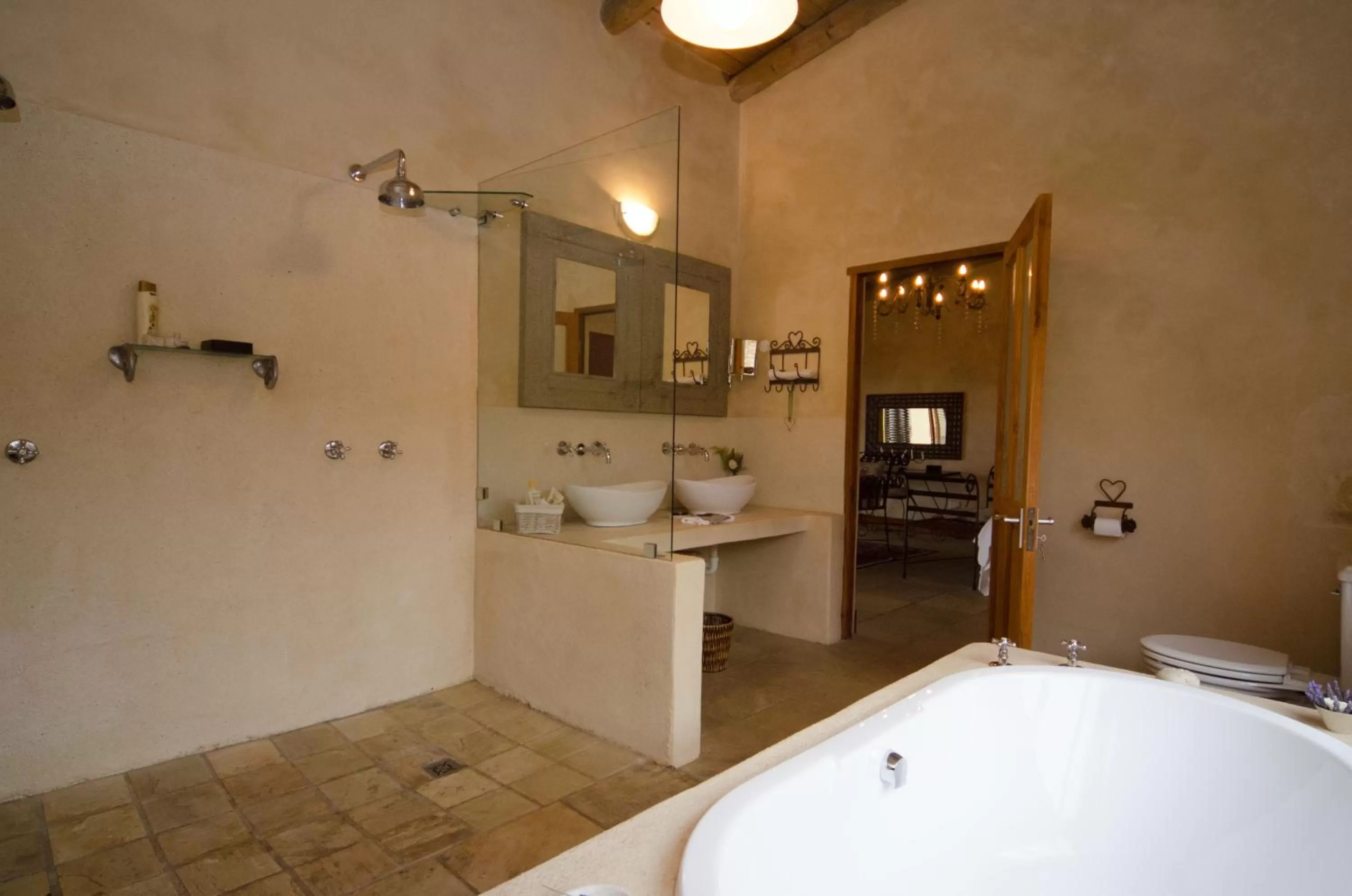 Bathroom in Rouxwil Country House