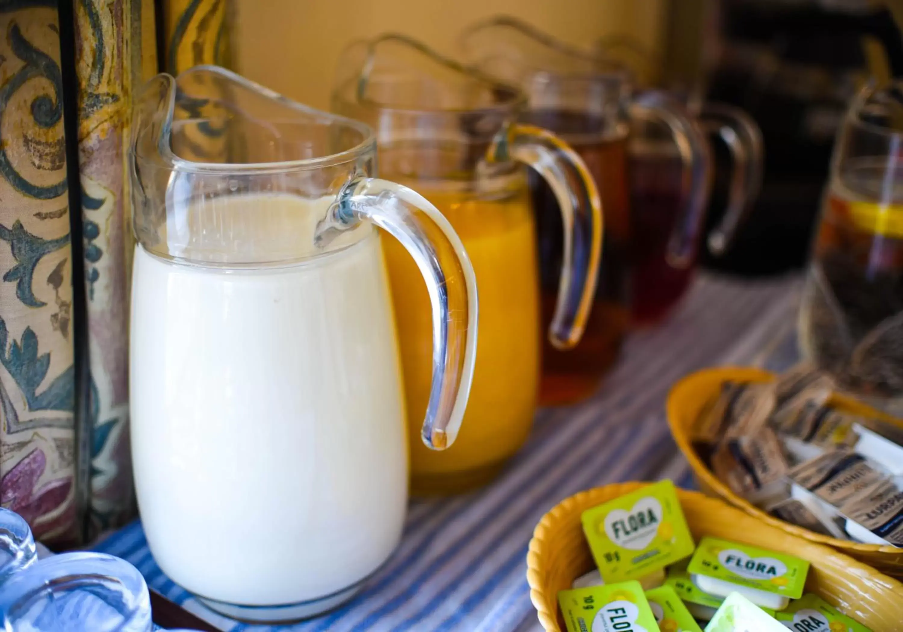 Continental breakfast in Castle House Hotel Continental breakfast in Castle House Hotel