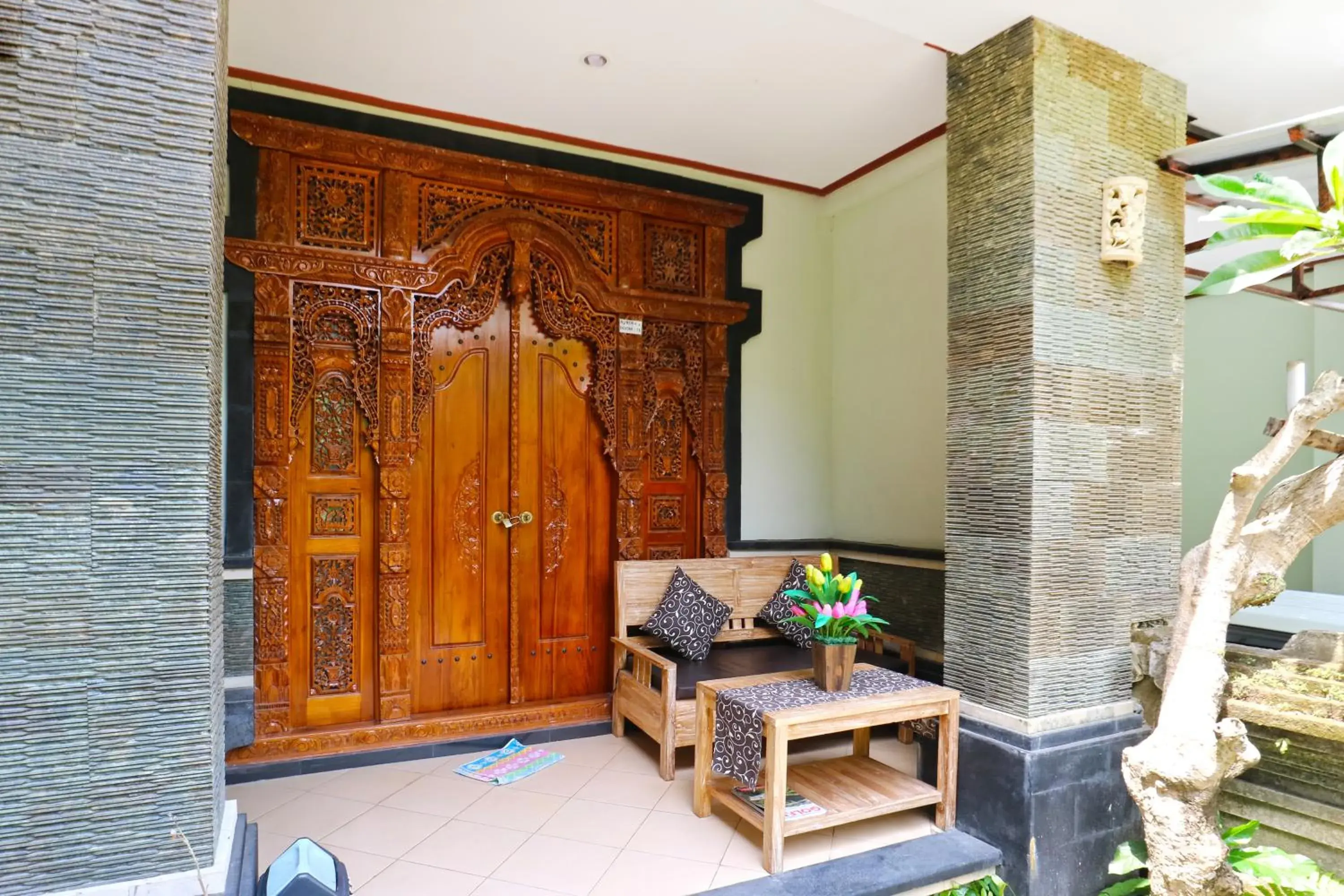 Property building, Seating Area in Aurora House Ubud