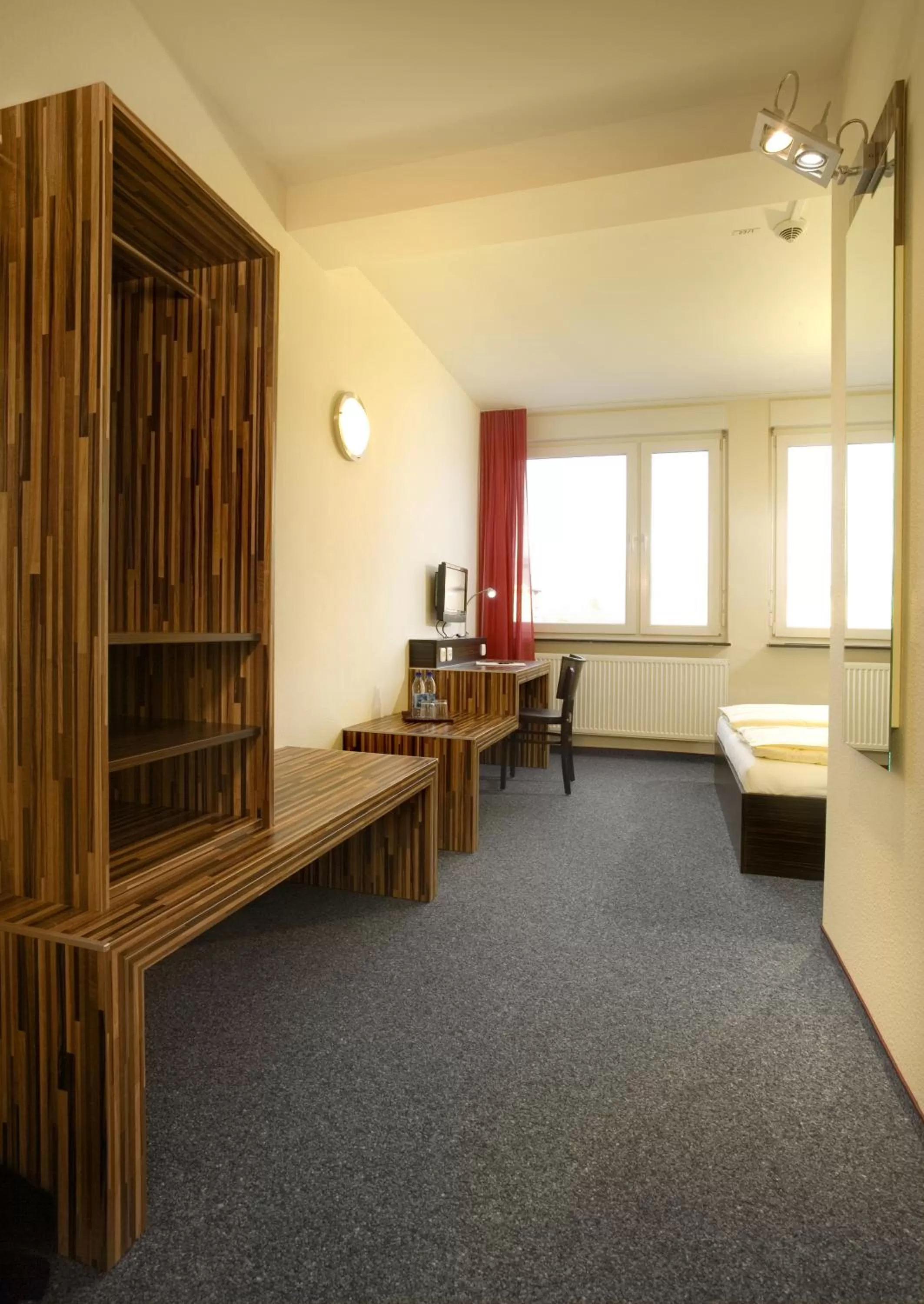 Bedroom in hotelo Heidelberg