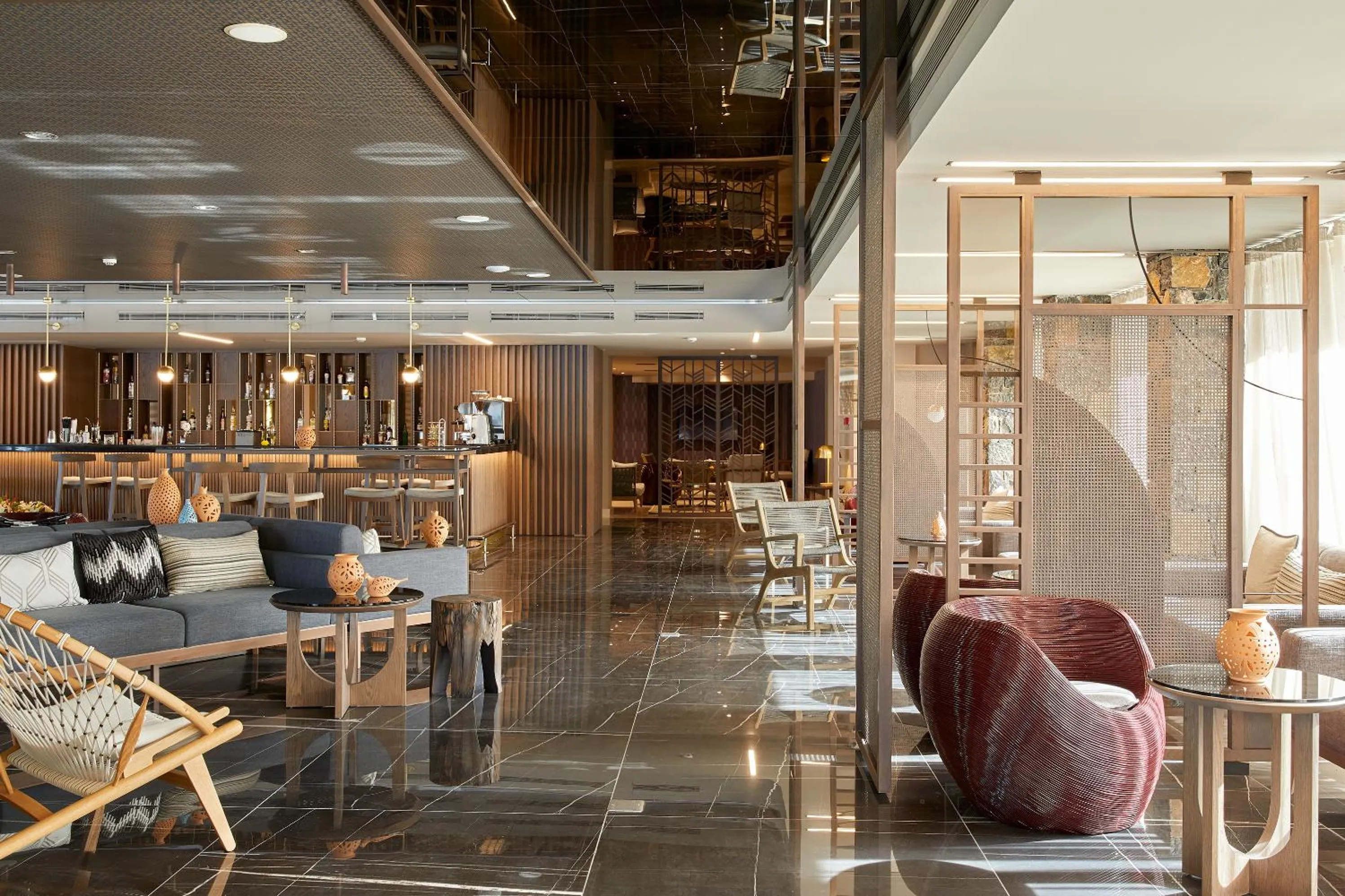 Lounge or bar in Wyndham Grand Crete Mirabello Bay