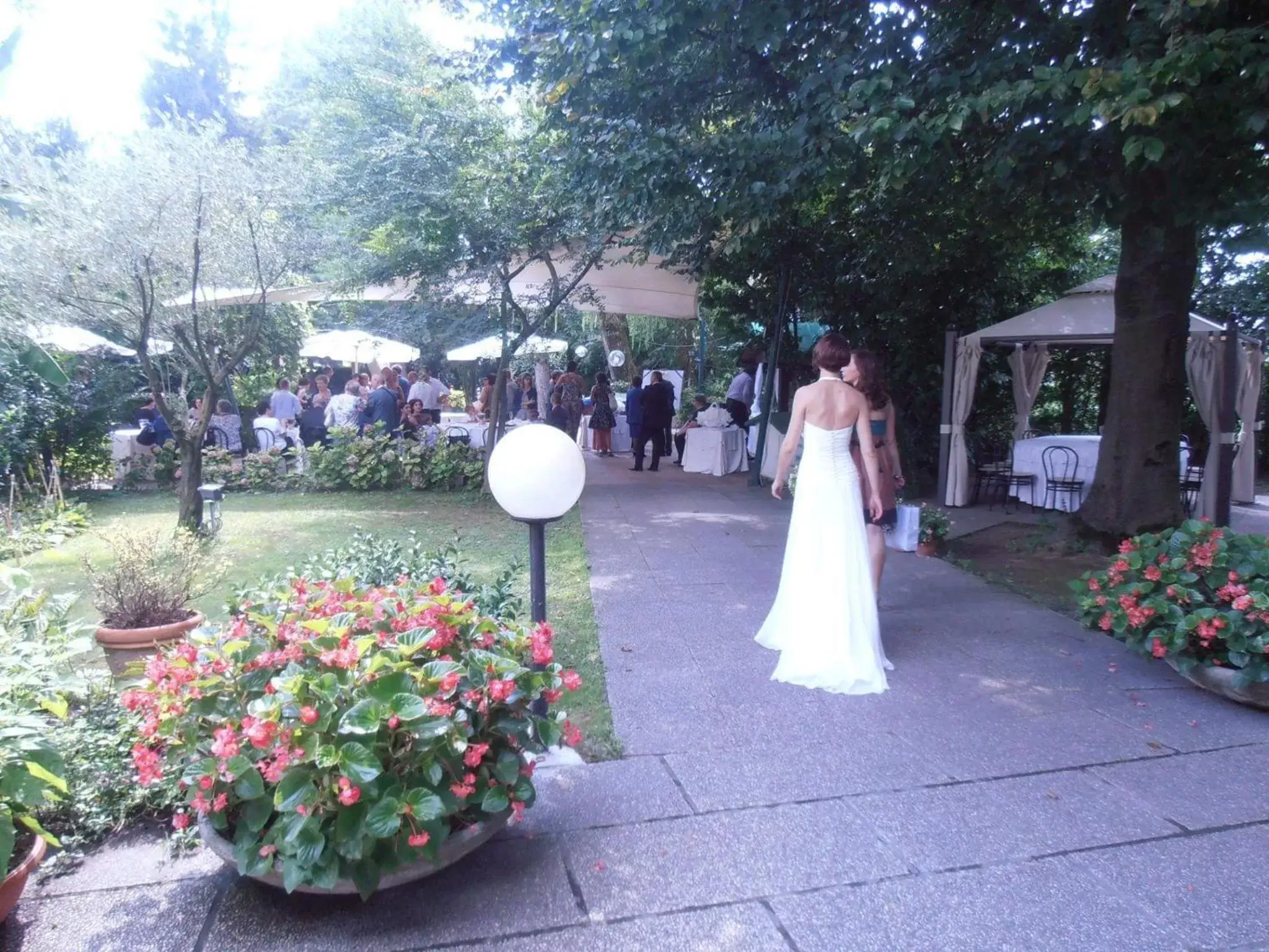 Garden, Banquet Facilities in Hotel Piroga Padova