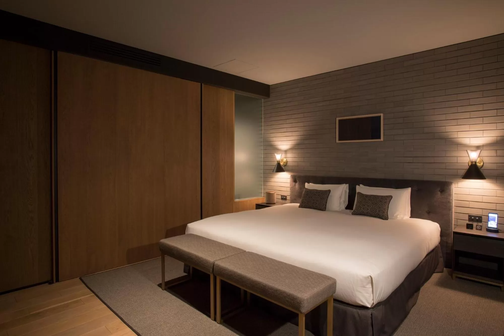 Bed in HOTEL CANATA KYOTO