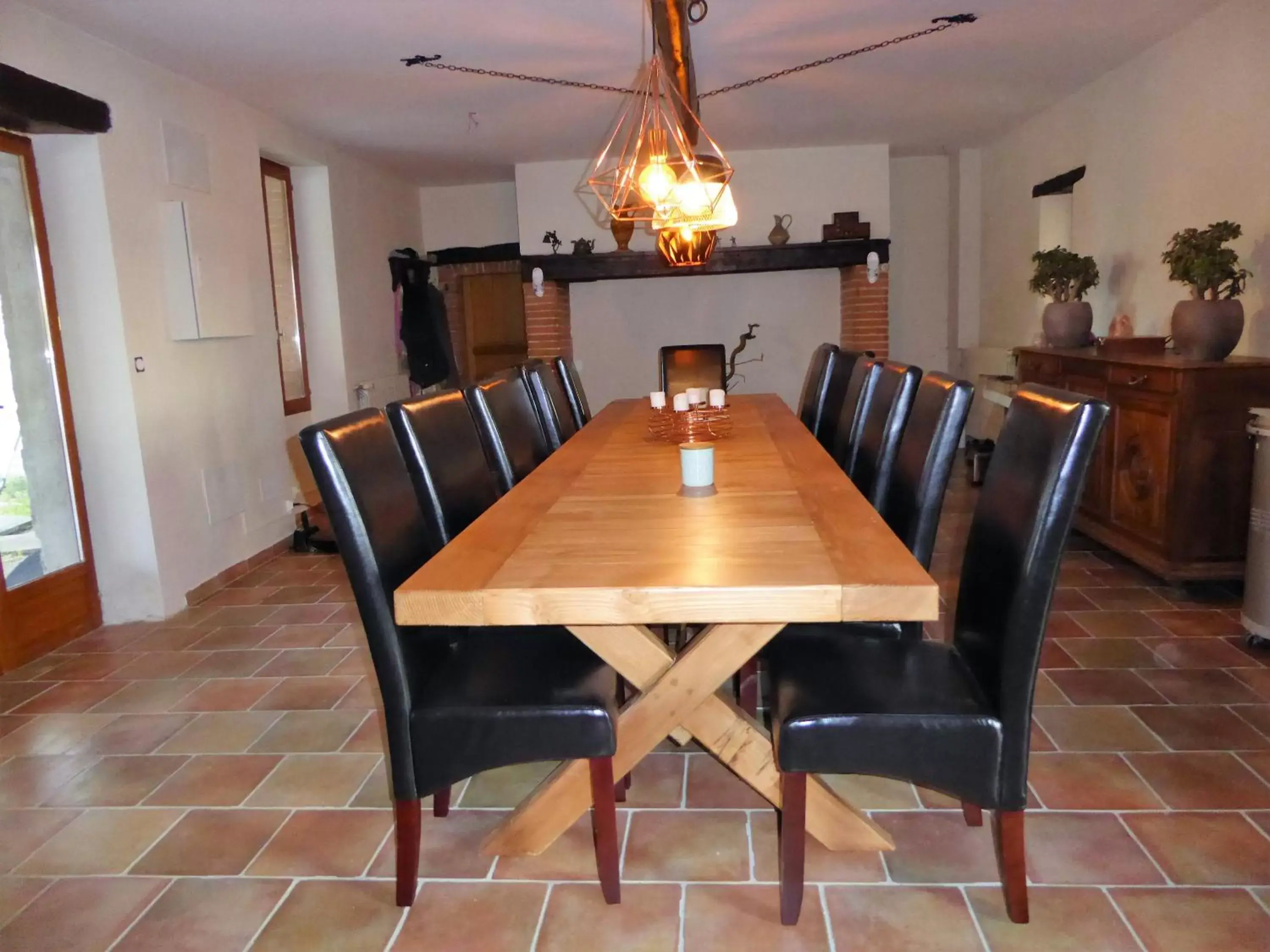 Seating area, Dining Area in Residence La Salamandre