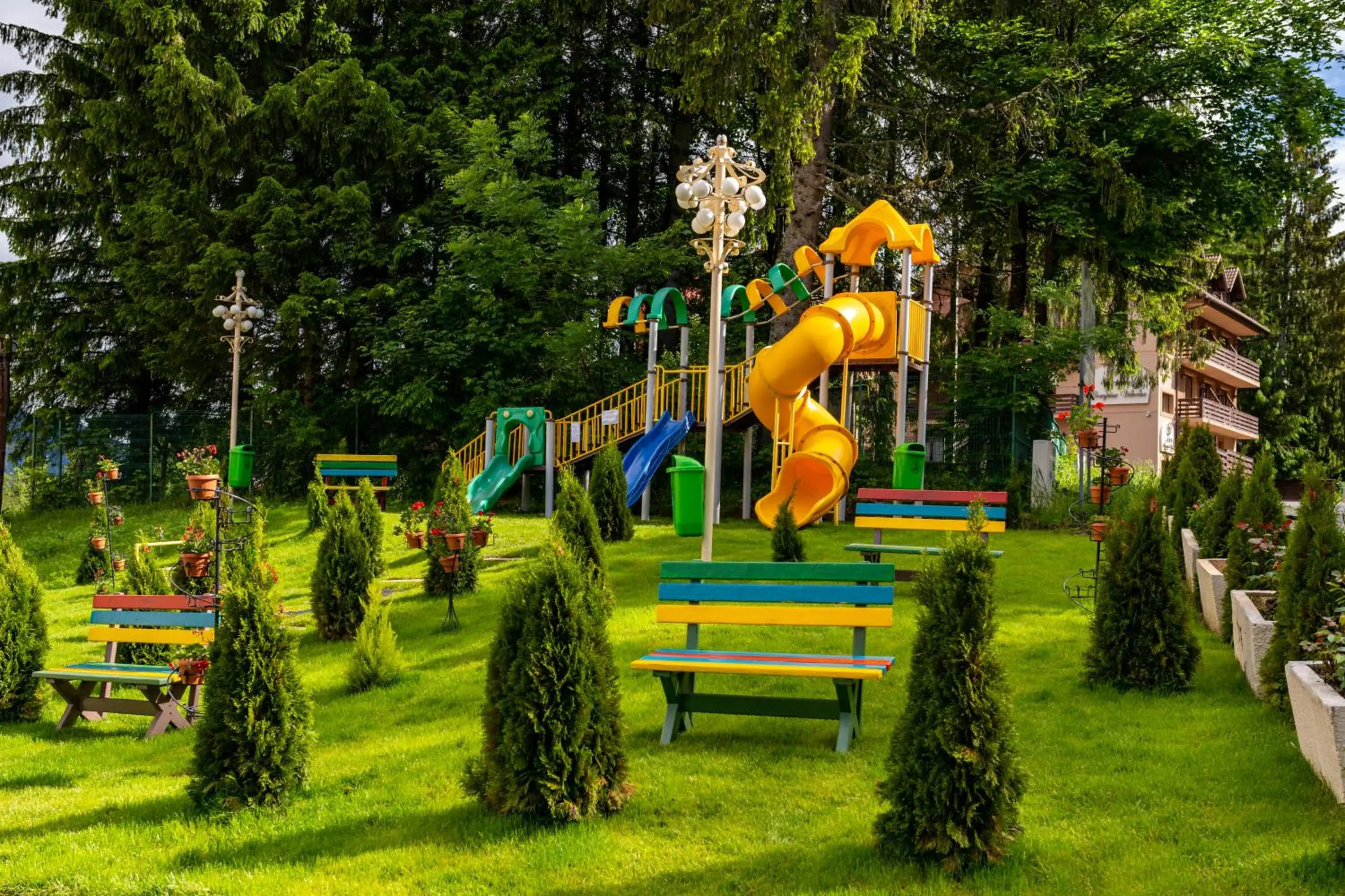 Children's Play Area in Hotel Belvedere