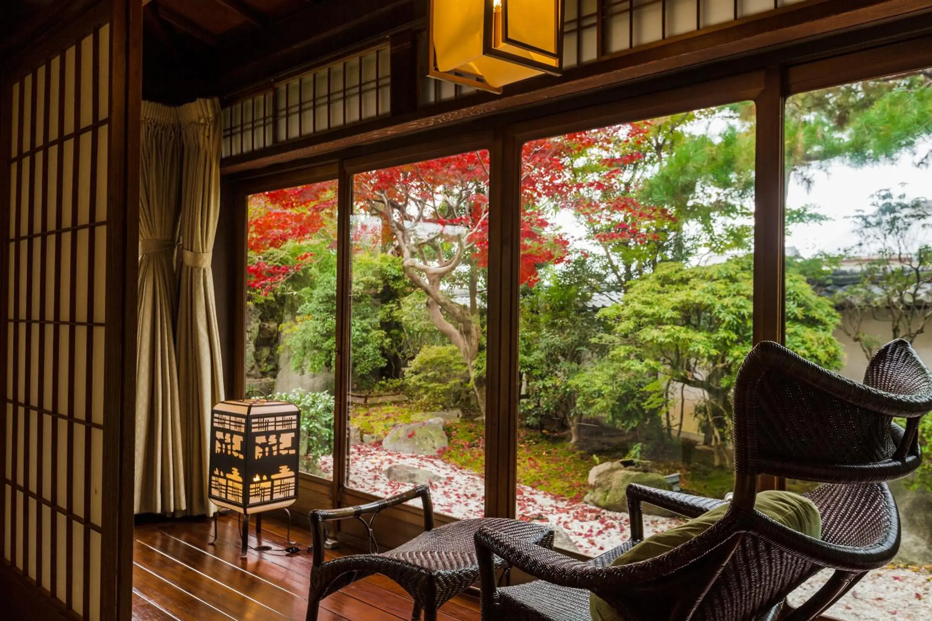 Coffee/tea facilities, Seating Area in Kyoto Nanzenji Ryokan Yachiyo